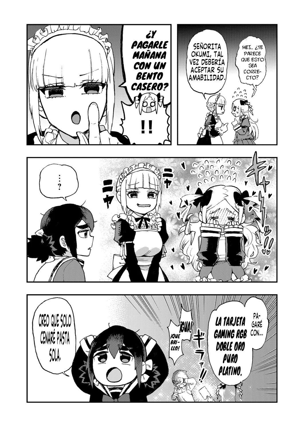 ¡Es mi primera vez! La señorita Okumi se la pasa elogiando a su amiga jodida Capitulo 2 página 15