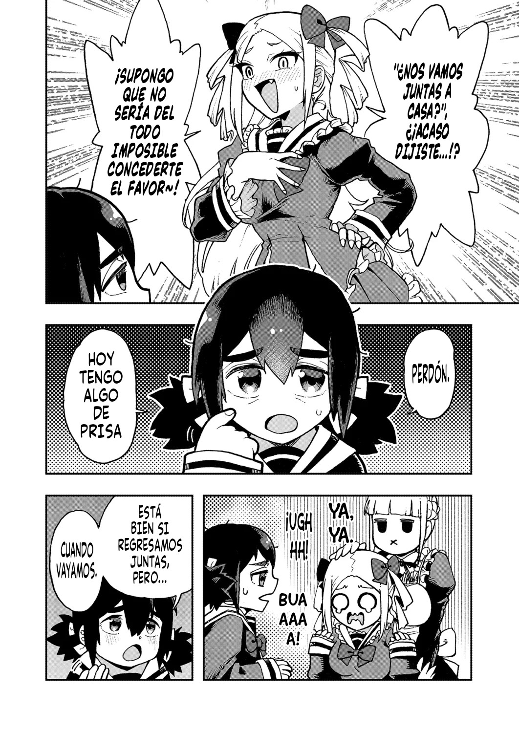 ¡Es mi primera vez! La señorita Okumi se la pasa elogiando a su amiga jodida Capitulo 2 página 3