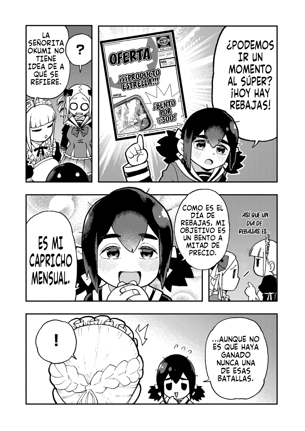 ¡Es mi primera vez! La señorita Okumi se la pasa elogiando a su amiga jodida Capitulo 2 página 4
