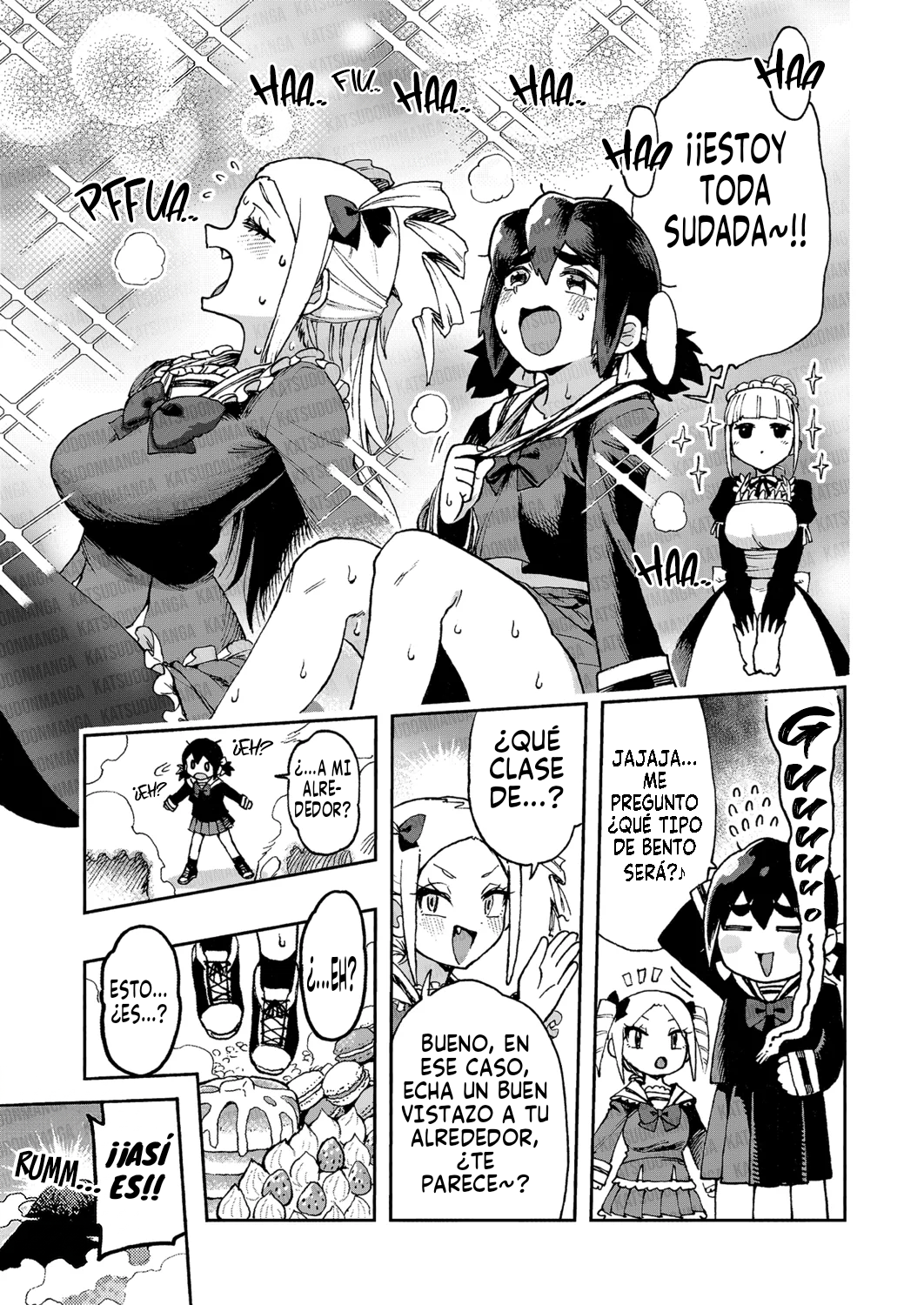 ¡Es mi primera vez! La señorita Okumi se la pasa elogiando a su amiga jodida Capitulo 3 página 8