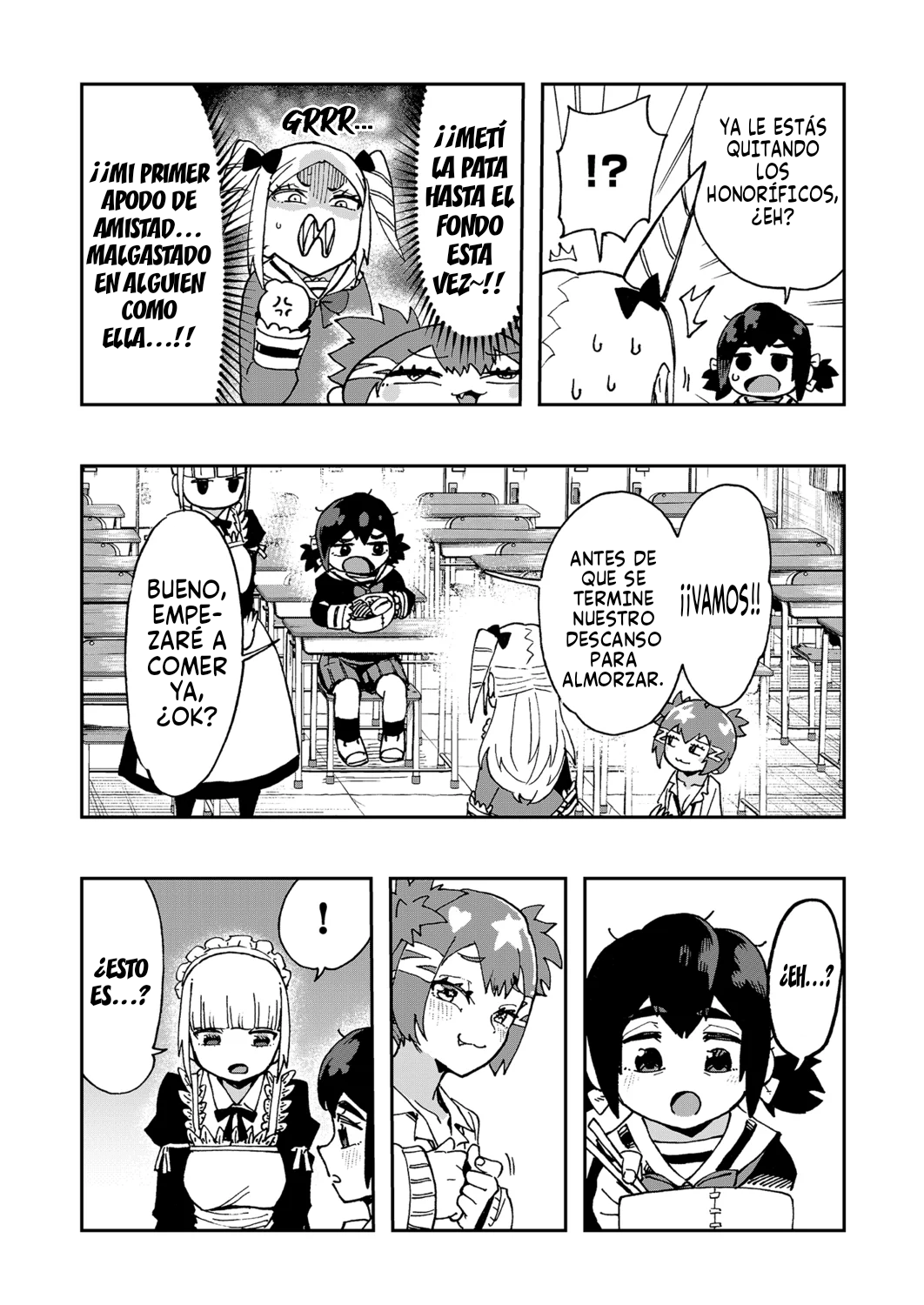 ¡Es mi primera vez! La señorita Okumi se la pasa elogiando a su amiga jodida Capitulo 4 página 15