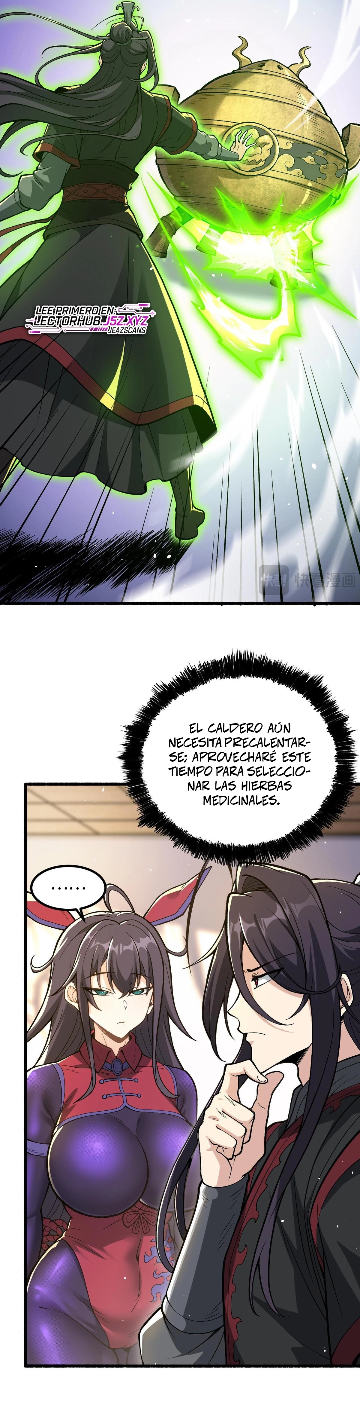 ¡Si la hada es cruel, entonces que se convierta en mi caldero de cultivo! Capitulo 9 página 3