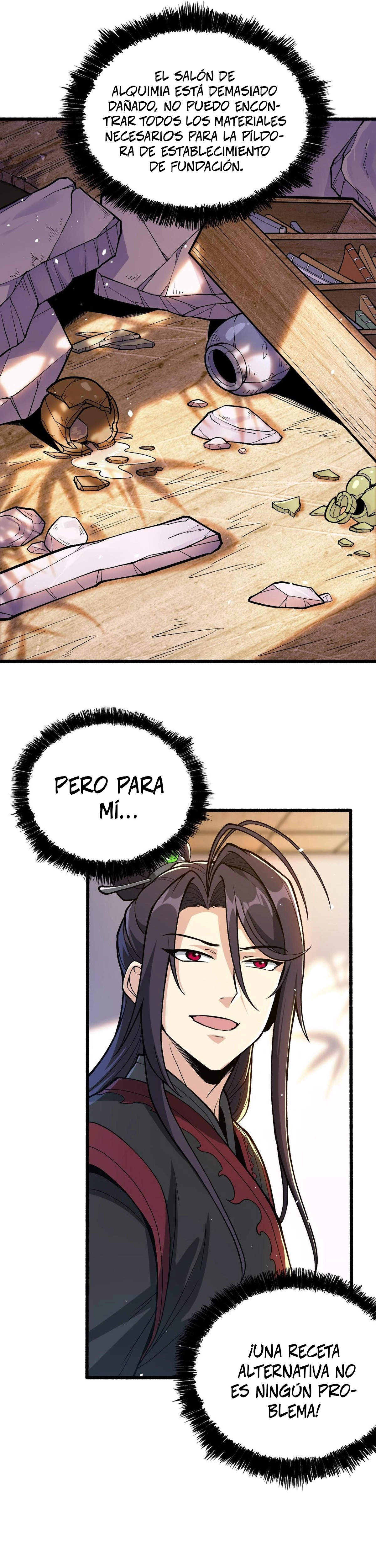 ¡Si la hada es cruel, entonces que se convierta en mi caldero de cultivo! Capitulo 9 página 4