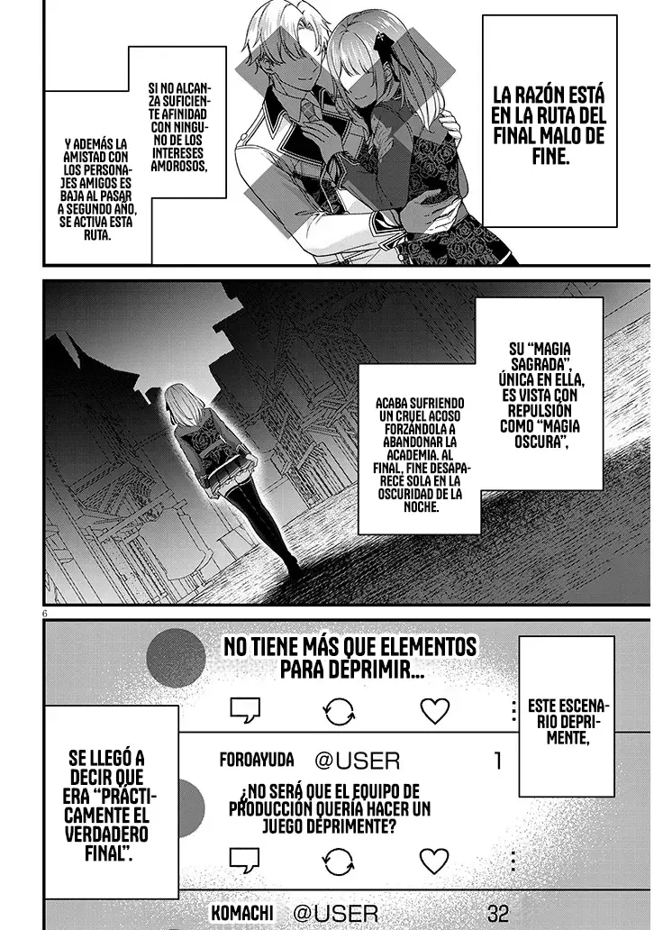 Rojiura de Hirotta Onna no Ko ga Baddo Endo-go no Otome Game no Hiroin datta Ken Capitulo 1: Primer Encuentro página 8