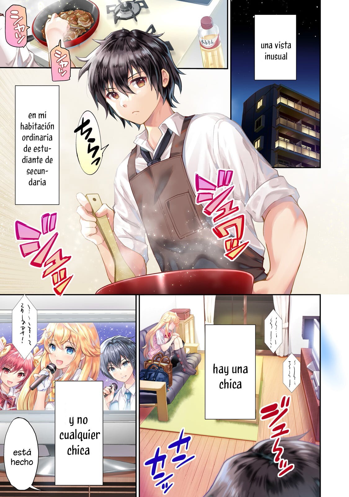 Isshou Hatarkitakunai Ore ga Classmate no Daininki Idol ni Natsukaretara Capitulo 1: Idol Hambrienta. página 2