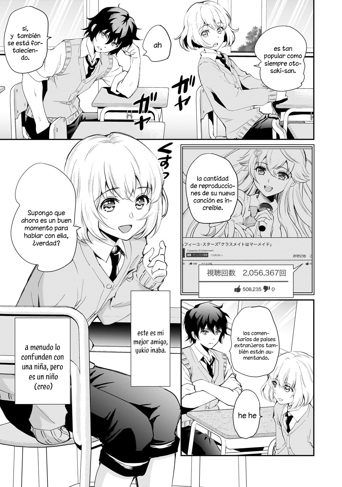 Isshou Hatarkitakunai Ore ga Classmate no Daininki Idol ni Natsukaretara Capitulo 1: Idol Hambrienta. página 9