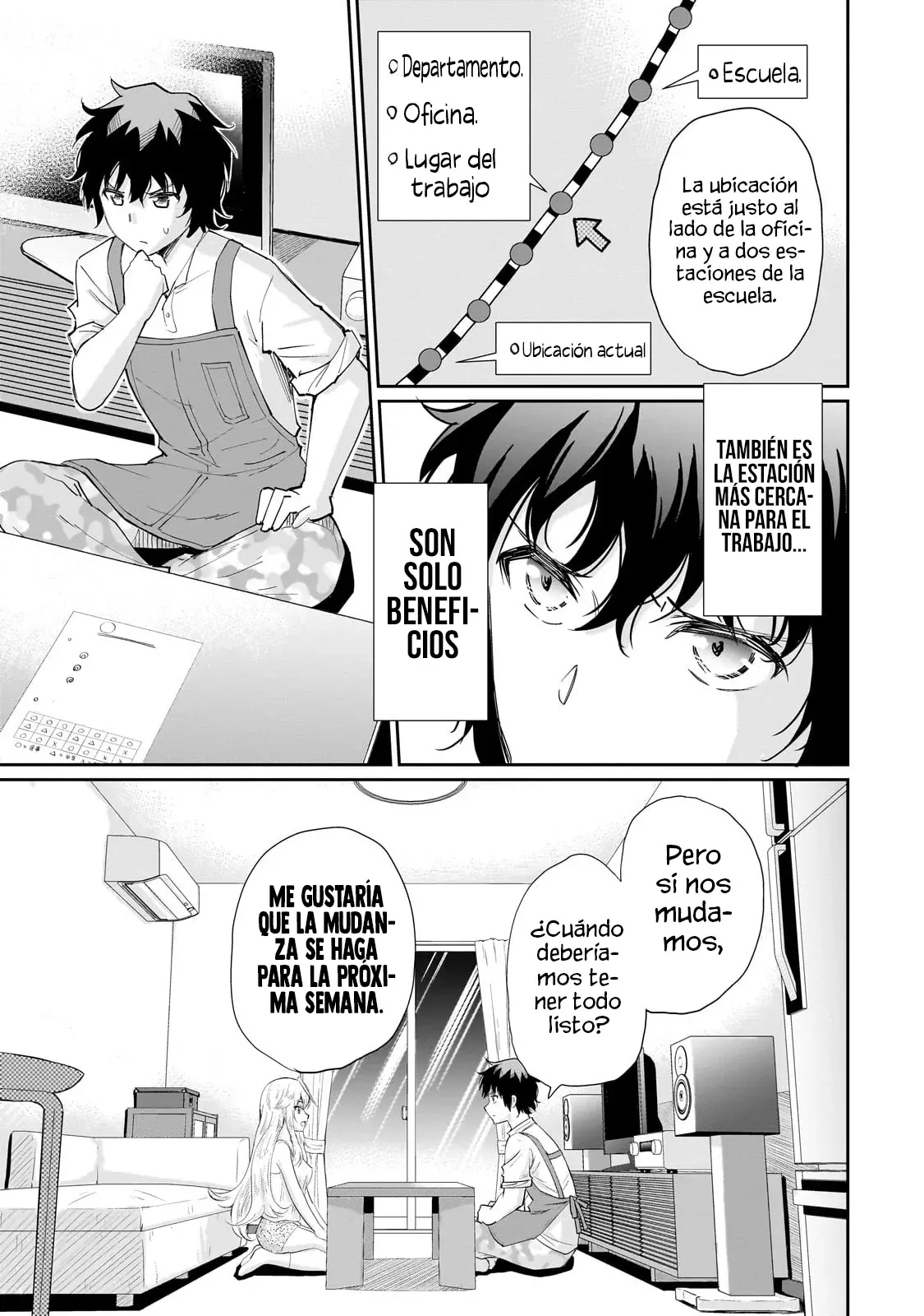 Isshou Hatarkitakunai Ore ga Classmate no Daininki Idol ni Natsukaretara Capitulo 10.2 página 7