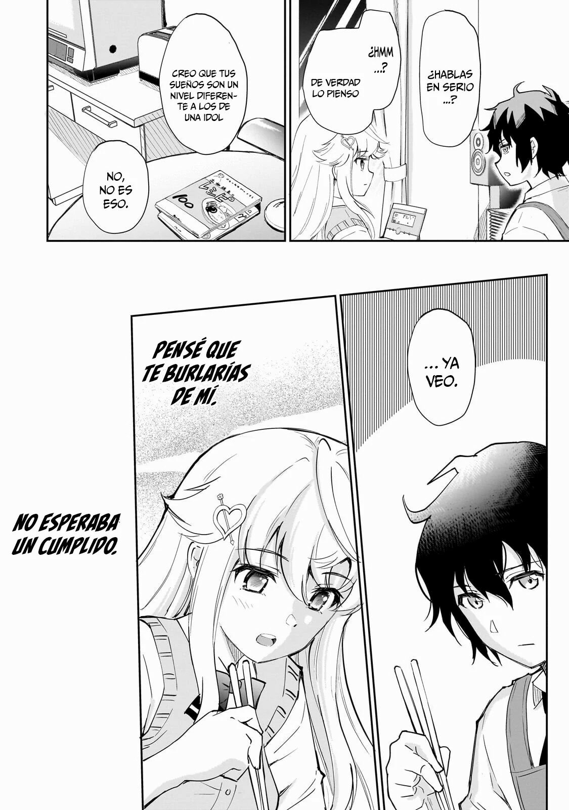 Isshou Hatarkitakunai Ore ga Classmate no Daininki Idol ni Natsukaretara Capitulo 2: La Idol Hambrienta 2 página 19