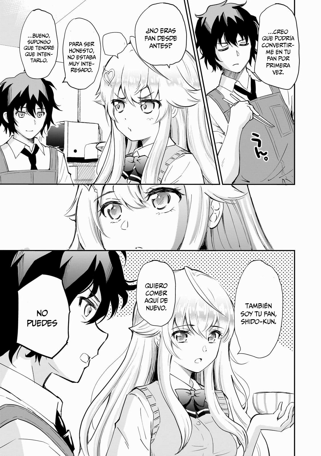 Isshou Hatarkitakunai Ore ga Classmate no Daininki Idol ni Natsukaretara Capitulo 2: La Idol Hambrienta 2 página 22