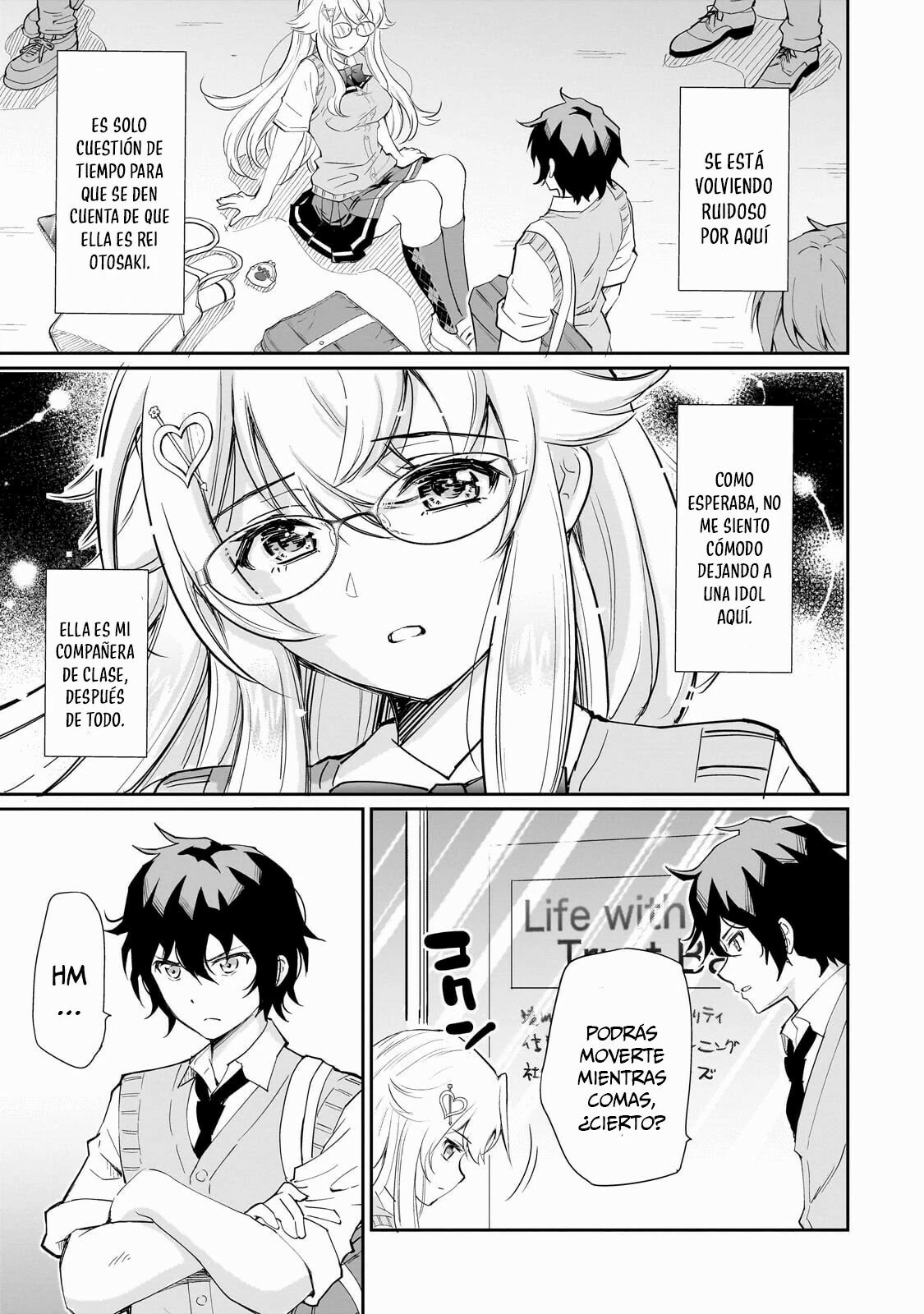 Isshou Hatarkitakunai Ore ga Classmate no Daininki Idol ni Natsukaretara Capitulo 2: La Idol Hambrienta 2 página 4