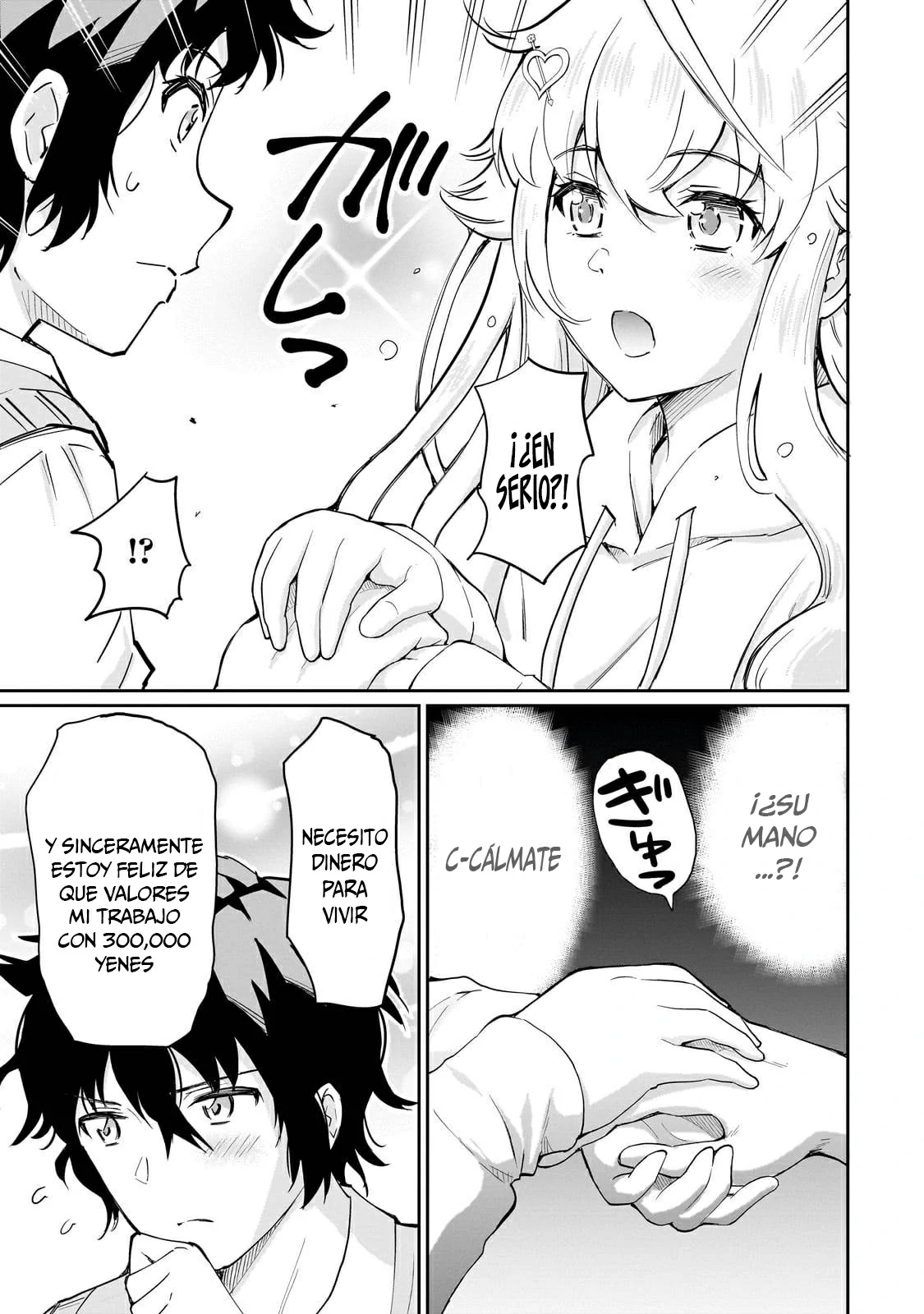 Isshou Hatarkitakunai Ore ga Classmate no Daininki Idol ni Natsukaretara Capitulo 3: Dinero=Poder página 22
