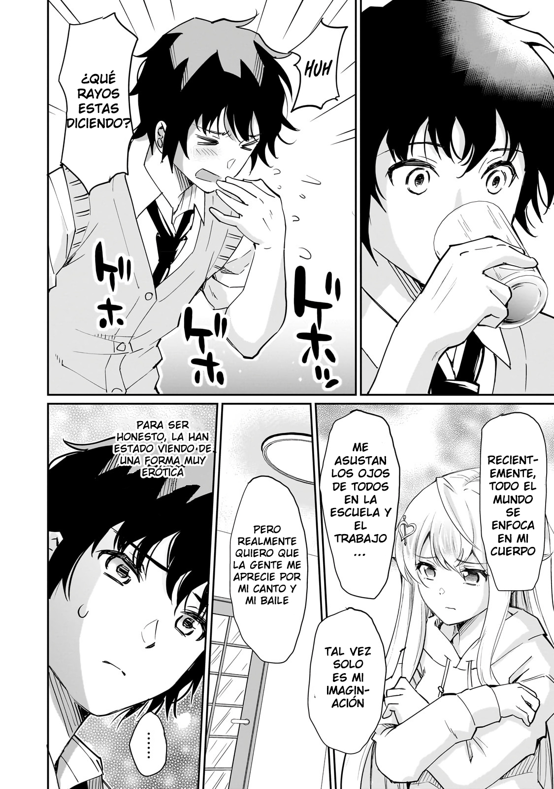 Isshou Hatarkitakunai Ore ga Classmate no Daininki Idol ni Natsukaretara Capitulo 4: Dinero=Poder 2 página 17