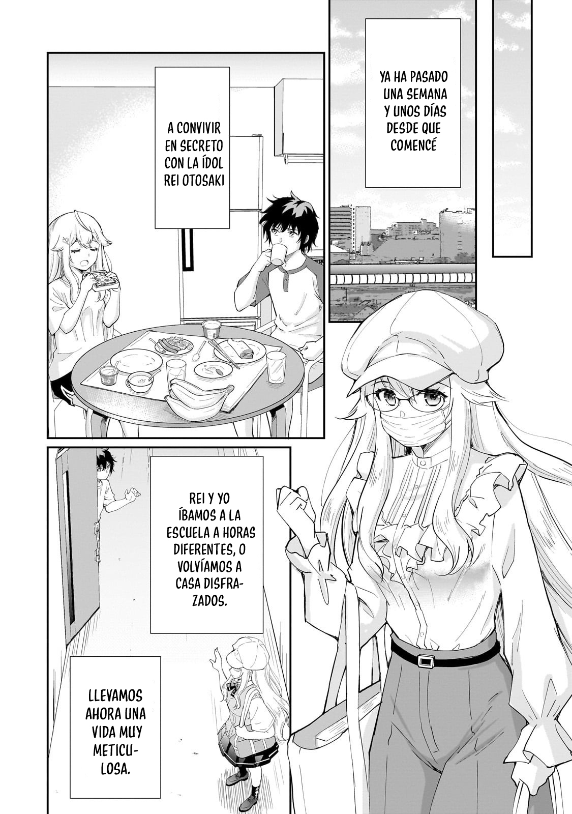 Isshou Hatarkitakunai Ore ga Classmate no Daininki Idol ni Natsukaretara Capitulo 6.2 página 5