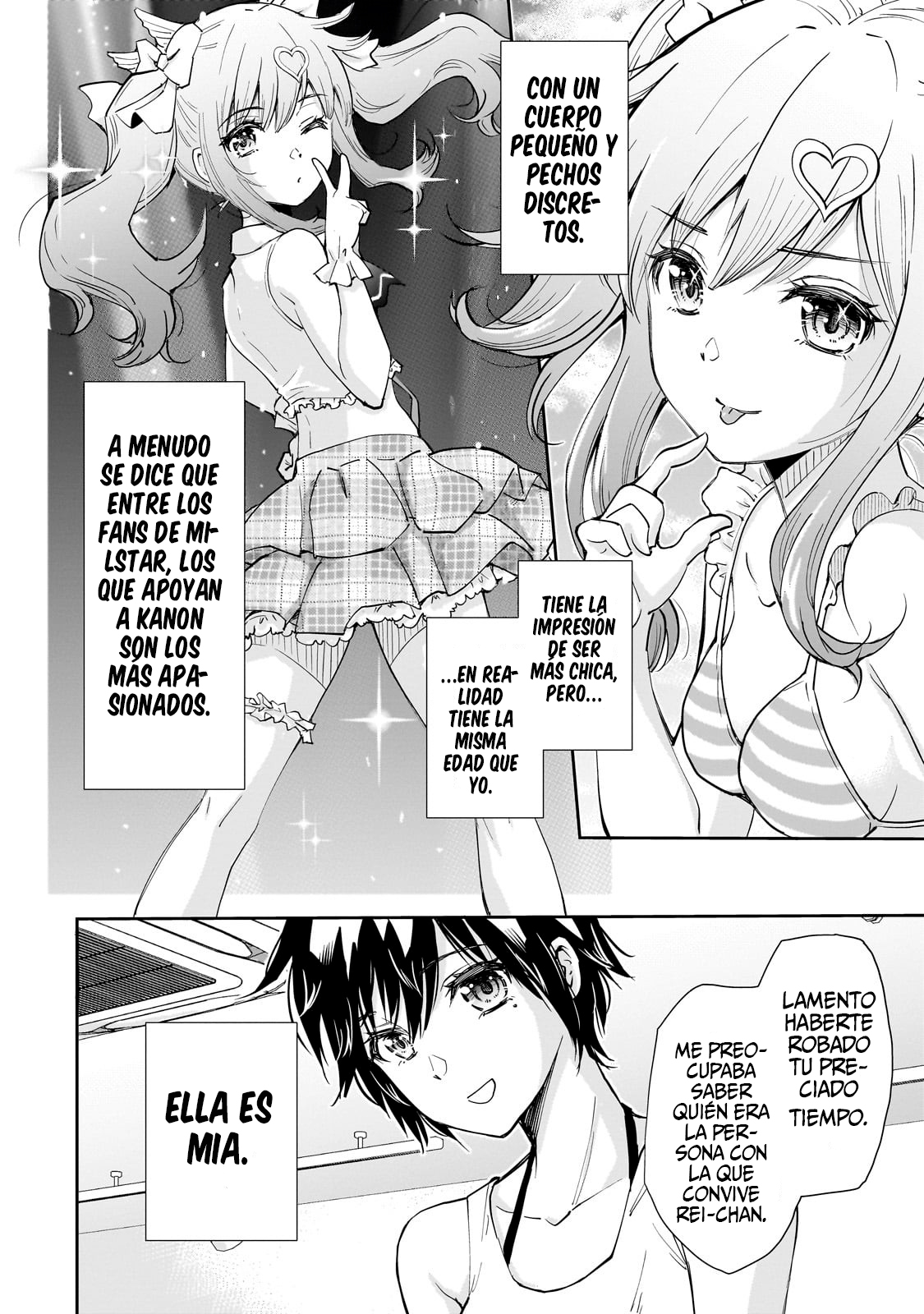 Isshou Hatarkitakunai Ore ga Classmate no Daininki Idol ni Natsukaretara Capitulo 7.1 página 9