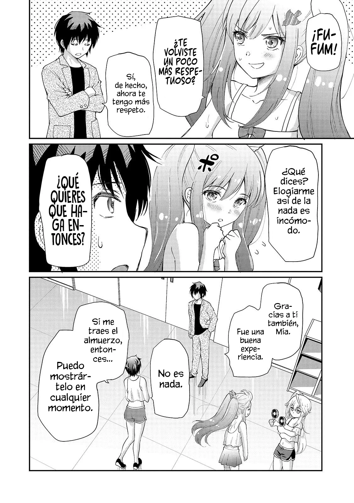 Isshou Hatarkitakunai Ore ga Classmate no Daininki Idol ni Natsukaretara Capitulo 9.1 página 7