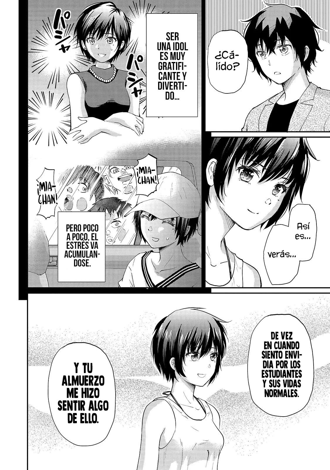 Isshou Hatarkitakunai Ore ga Classmate no Daininki Idol ni Natsukaretara Capitulo 9.1 página 9