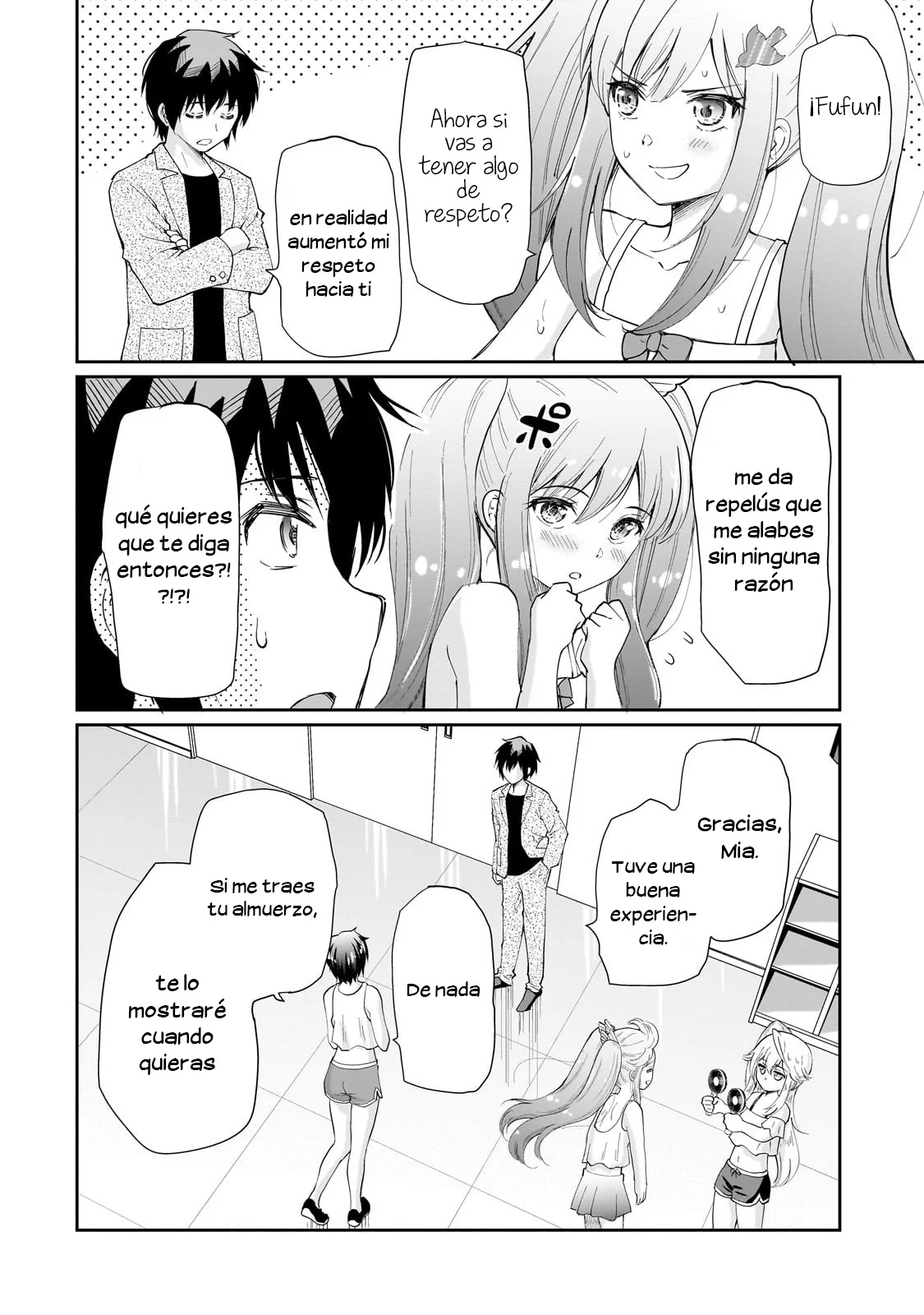 Isshou Hatarkitakunai Ore ga Classmate no Daininki Idol ni Natsukaretara Capitulo 9 página 8