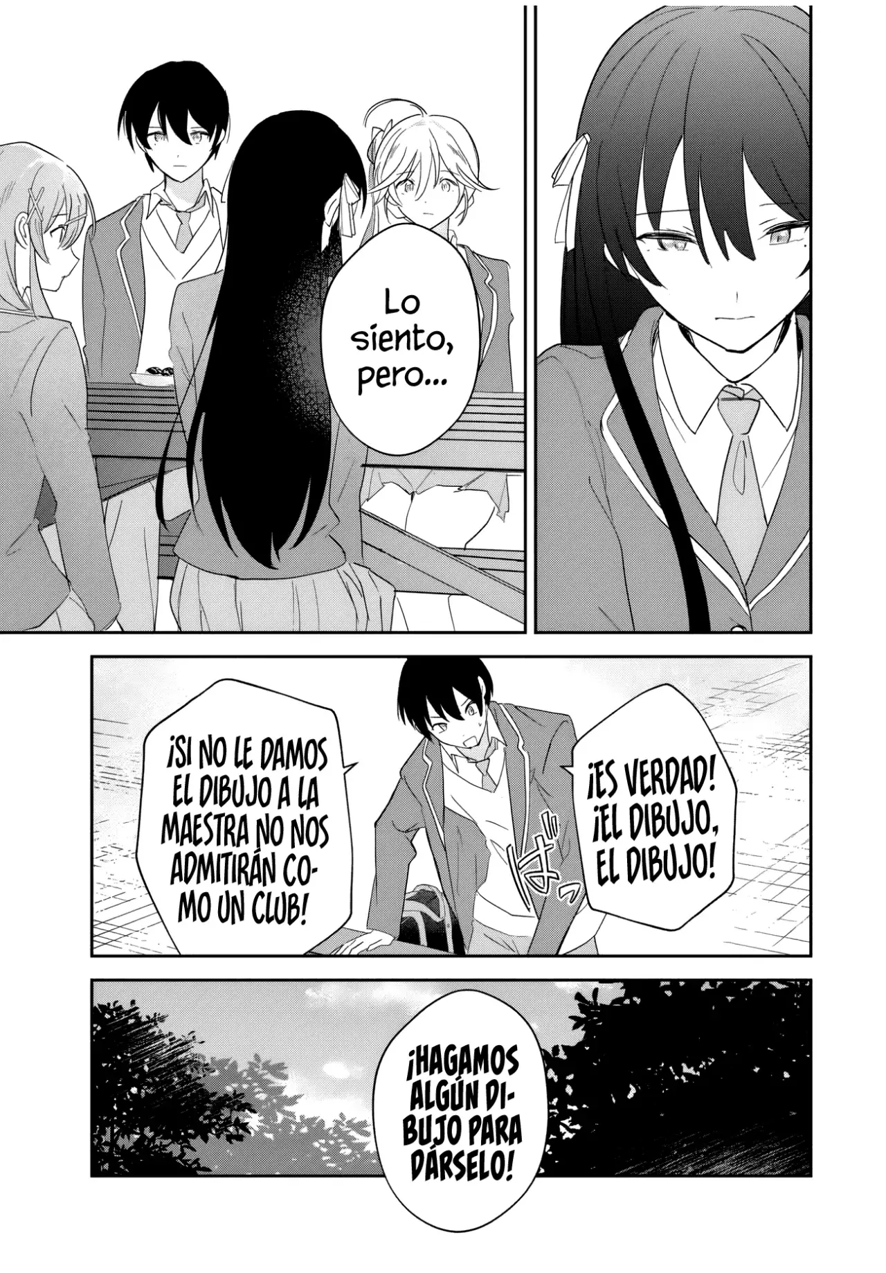 Una comedia romántica de reencarnación de un héroe y una bruja Capitulo 13: Para poder salvar a la bruja con problemas de comunicación. página 14