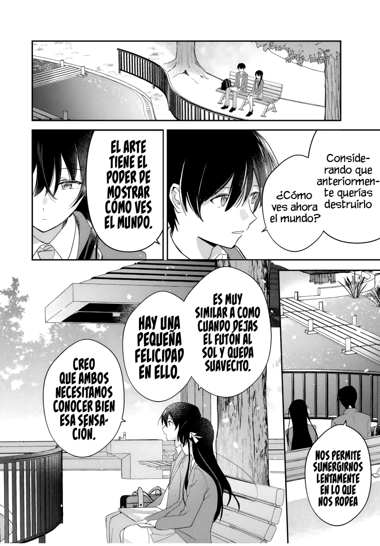 Una comedia romántica de reencarnación de un héroe y una bruja Capitulo 13: Para poder salvar a la bruja con problemas de comunicación. página 17