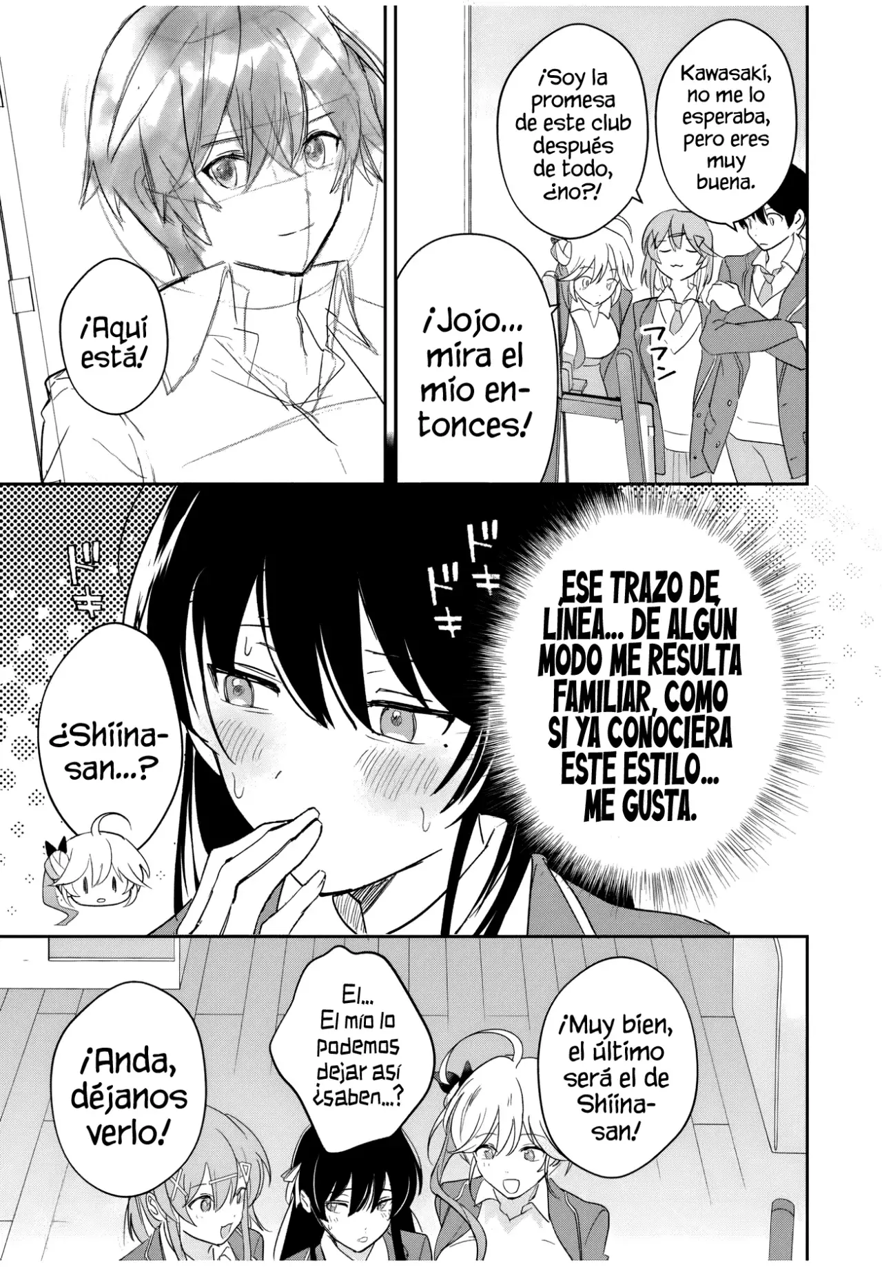 Una comedia romántica de reencarnación de un héroe y una bruja Capitulo 15: La bruja con problemas de comunicación y su habilidad para el dibujo. página 9