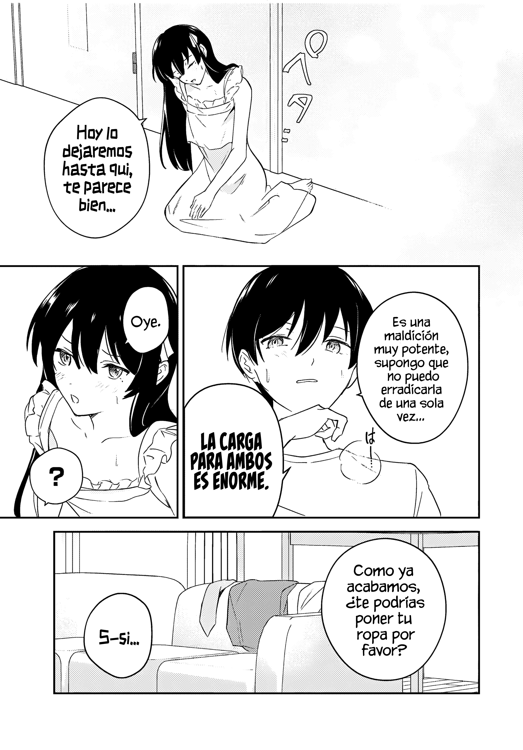 Una comedia romántica de reencarnación de un héroe y una bruja Capitulo 2: Abrazo con la bruja que tiene problemas de comunicacion página 18