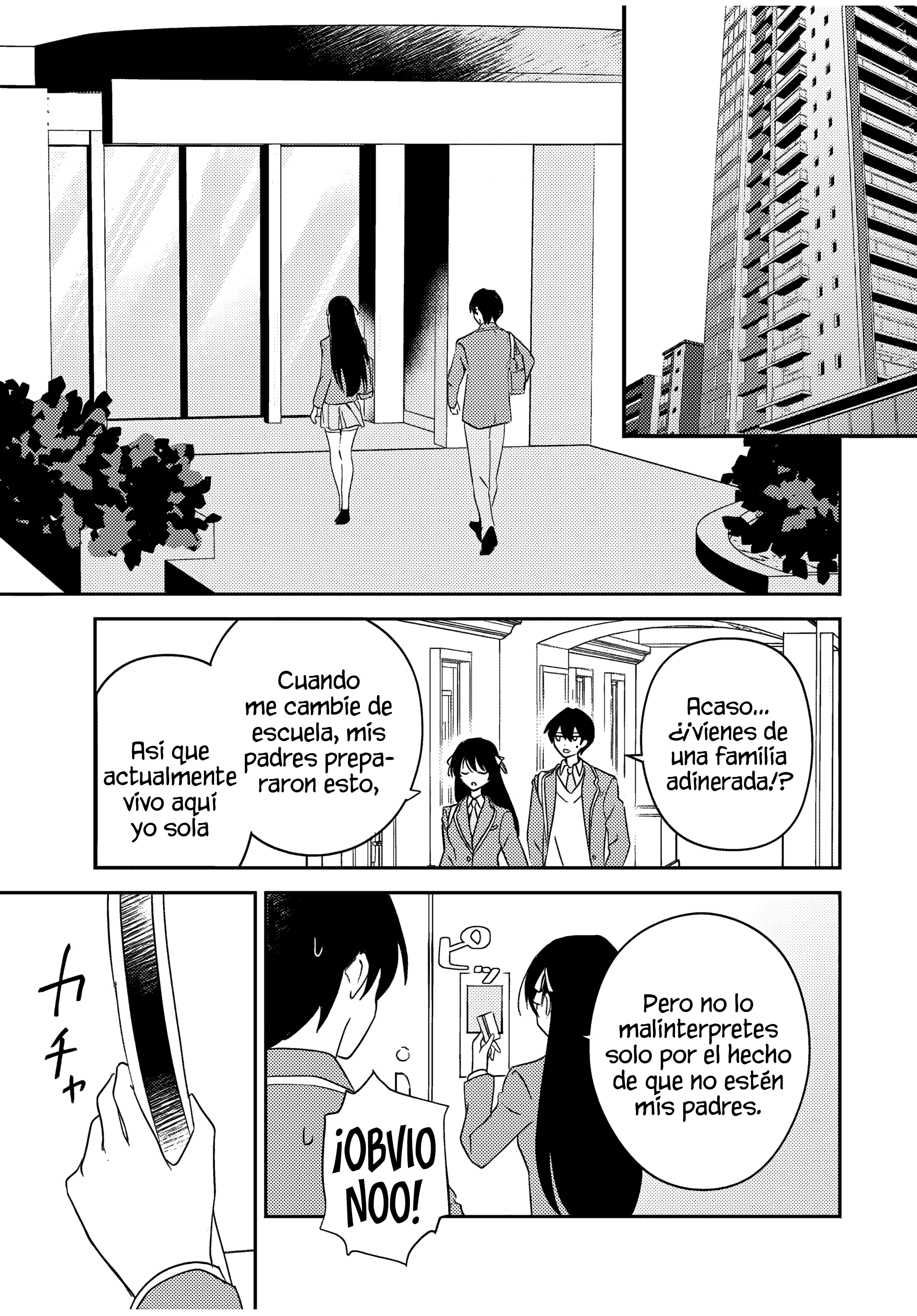 Una comedia romántica de reencarnación de un héroe y una bruja Capitulo 2: Abrazo con la bruja que tiene problemas de comunicacion página 5