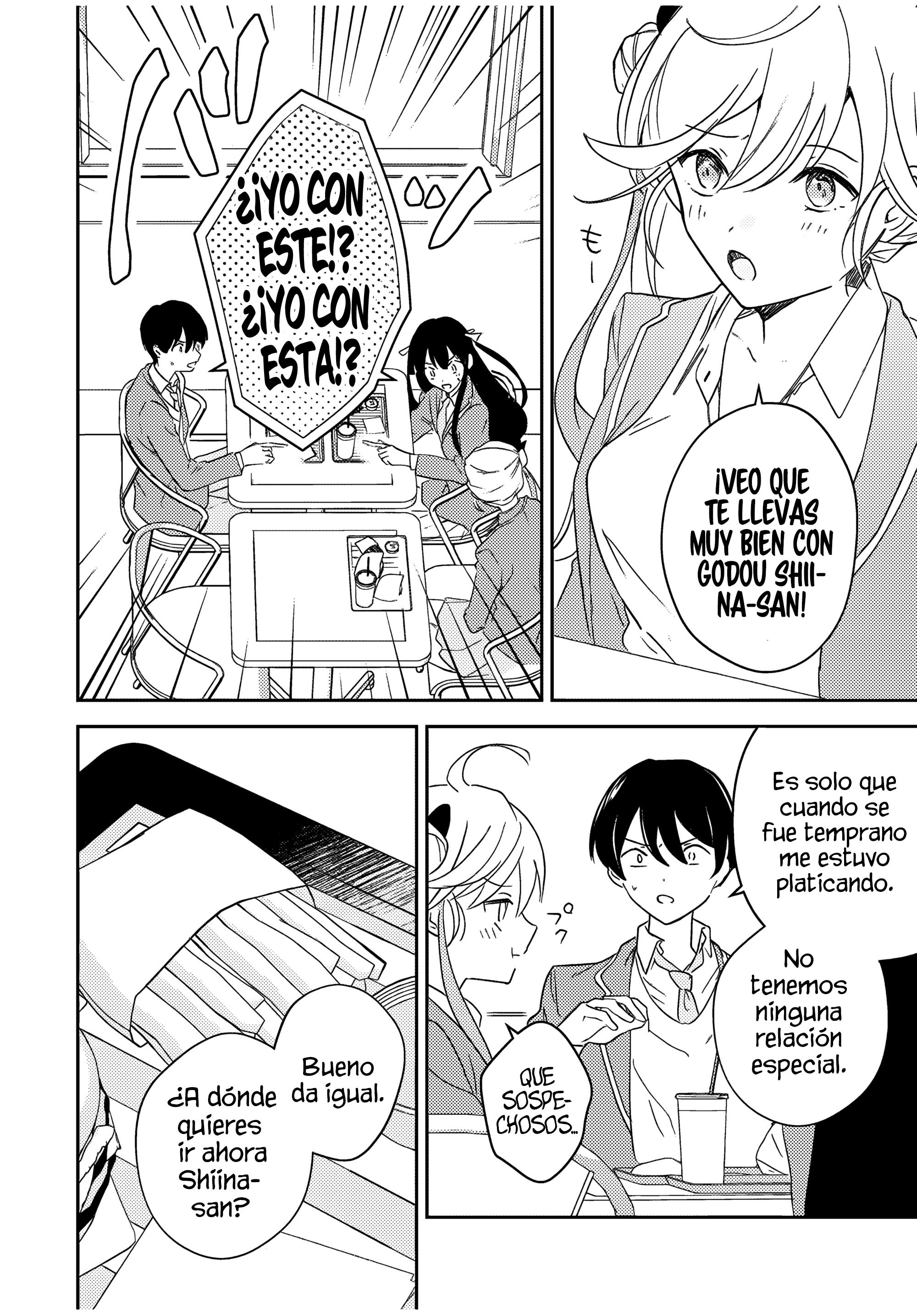 Una comedia romántica de reencarnación de un héroe y una bruja Capitulo 3: La bruja que tiene problemas de comunicación después de la escuela página 6
