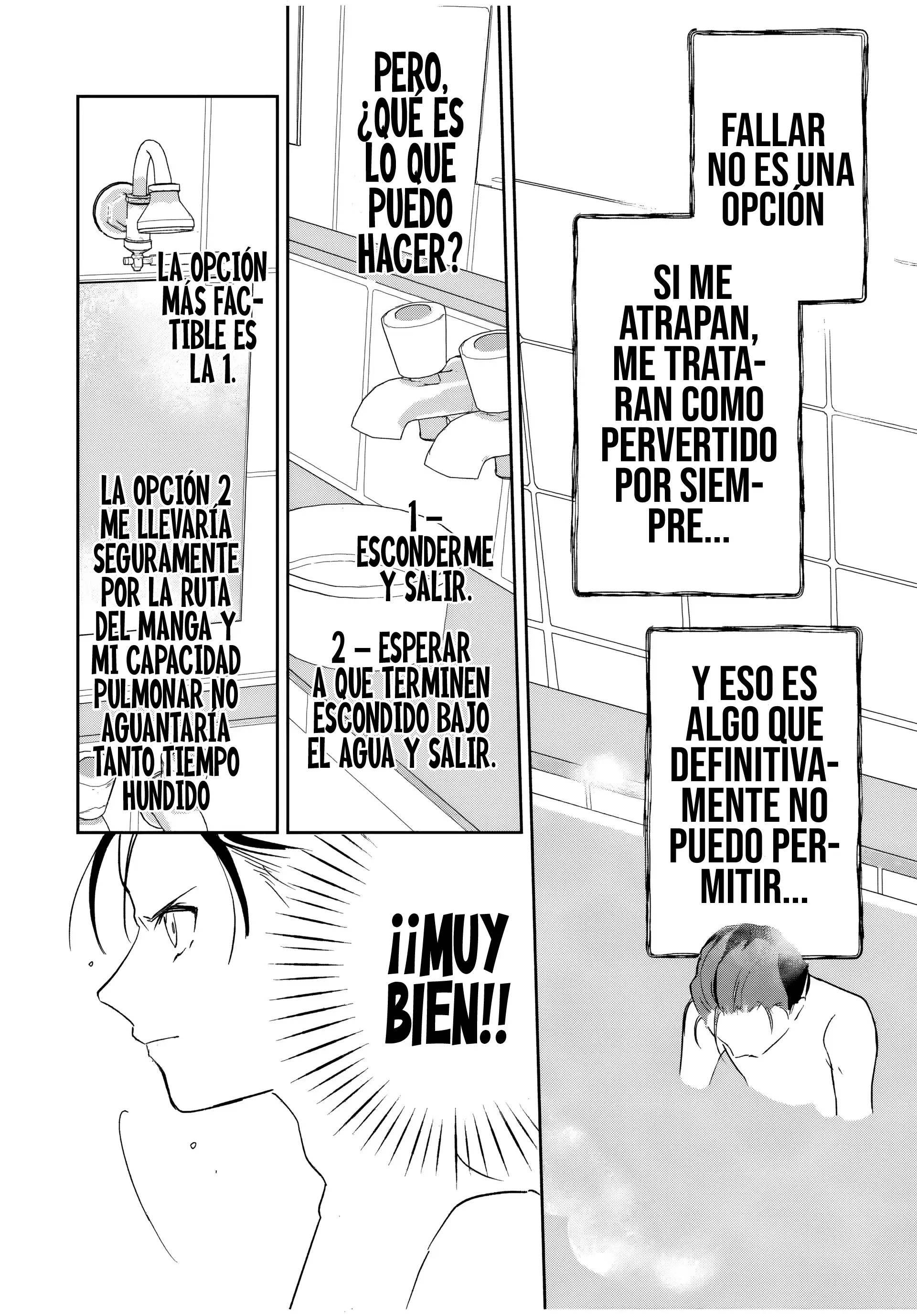 Una comedia romántica de reencarnación de un héroe y una bruja Capitulo 4: La Bruja Introvertida Y La Casa De Baños página 12