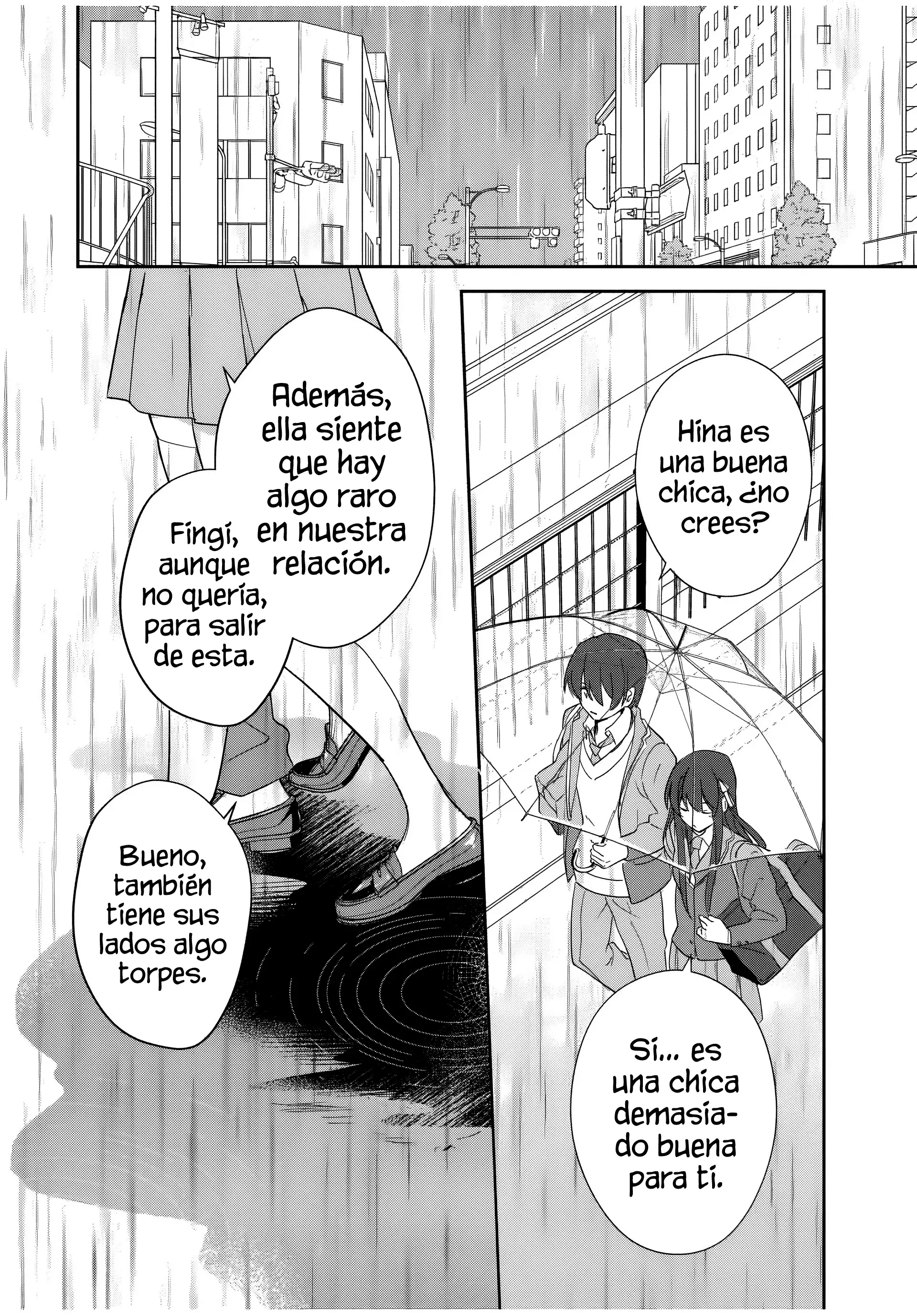 Una comedia romántica de reencarnación de un héroe y una bruja Capitulo 5: La bruja con problemas de comunicación y la charla acerca del amor. página 14