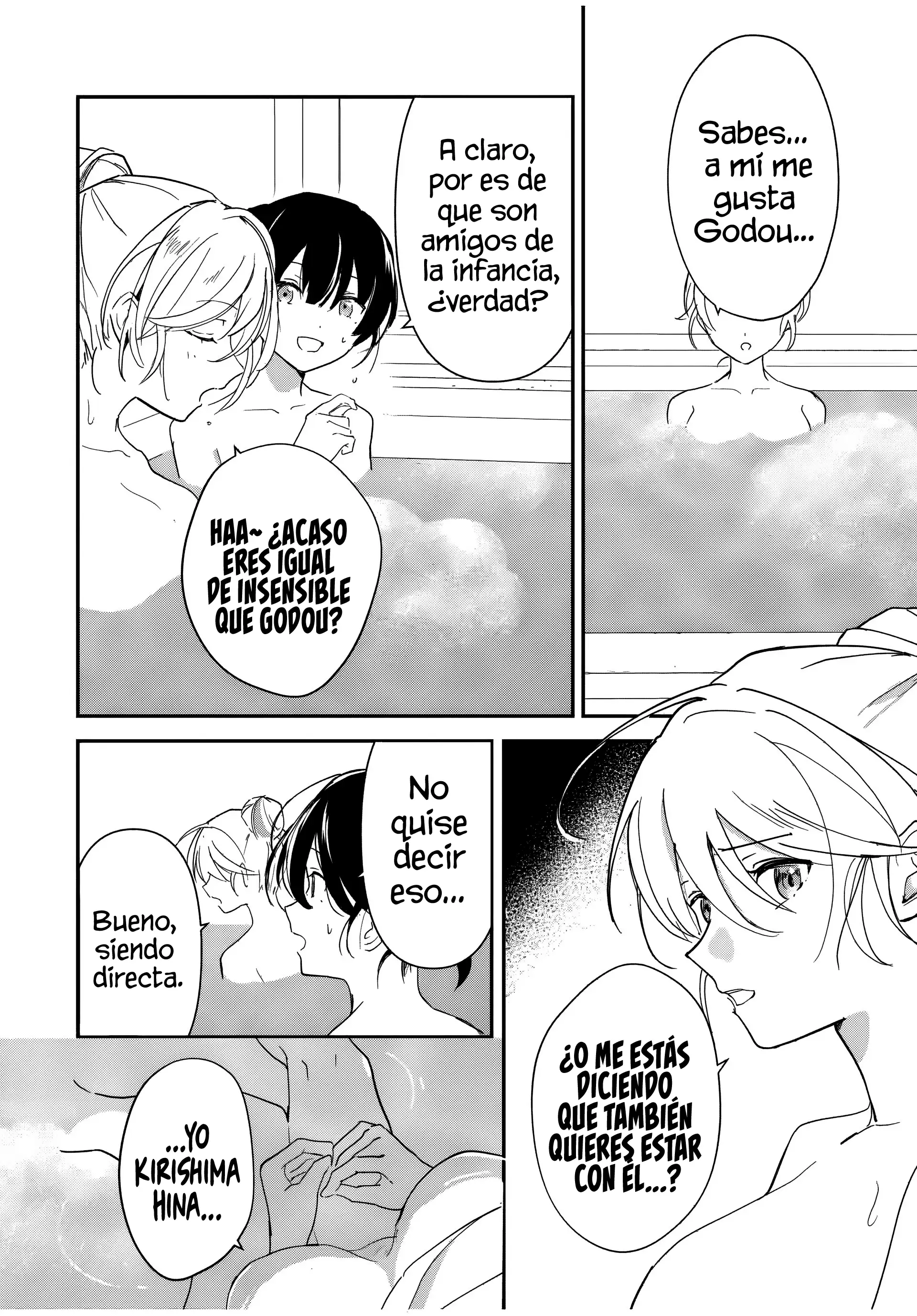 Una comedia romántica de reencarnación de un héroe y una bruja Capitulo 5: La bruja con problemas de comunicación y la charla acerca del amor. página 4