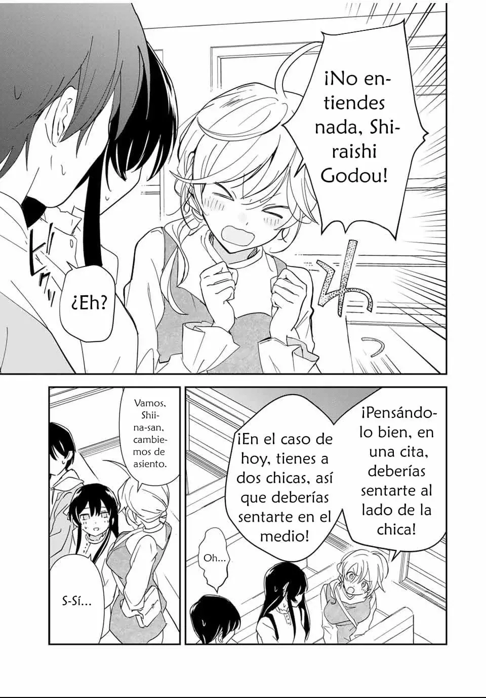 Una comedia romántica de reencarnación de un héroe y una bruja Capitulo 8: La bruja con problemas de comunicación y la cita en harem página 19