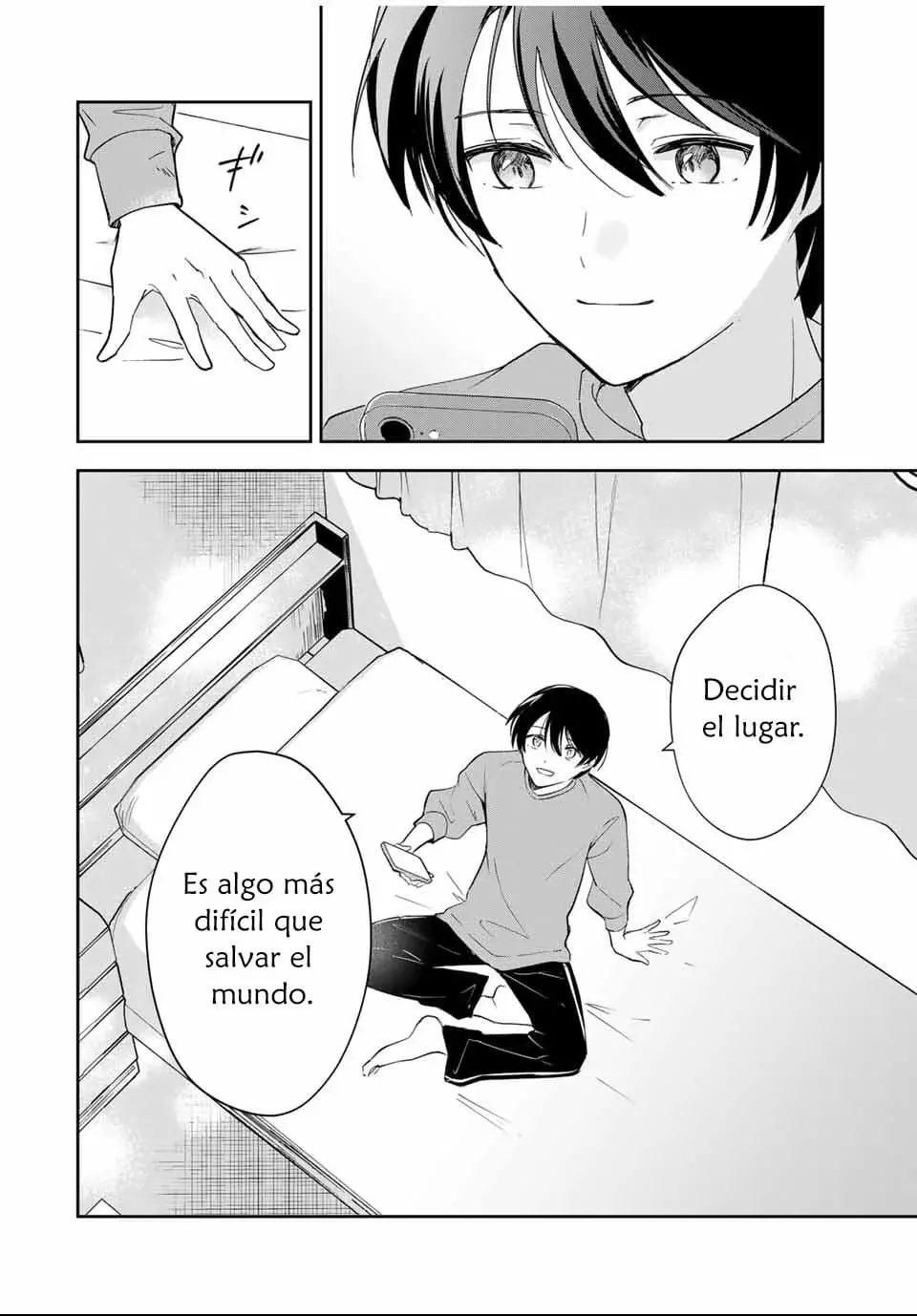Una comedia romántica de reencarnación de un héroe y una bruja Capitulo 8: La bruja con problemas de comunicación y la cita en harem página 6