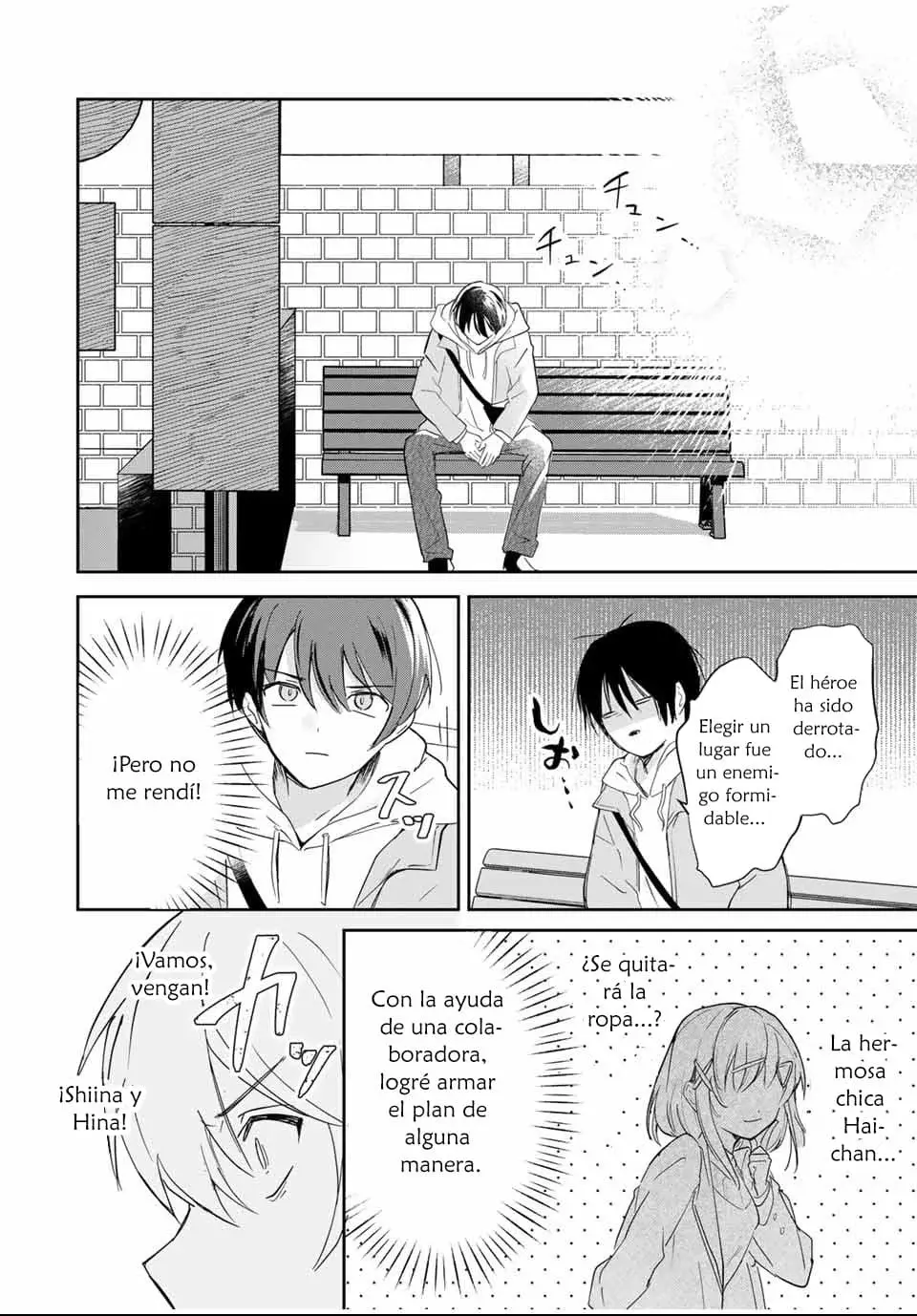 Una comedia romántica de reencarnación de un héroe y una bruja Capitulo 8: La bruja con problemas de comunicación y la cita en harem página 8