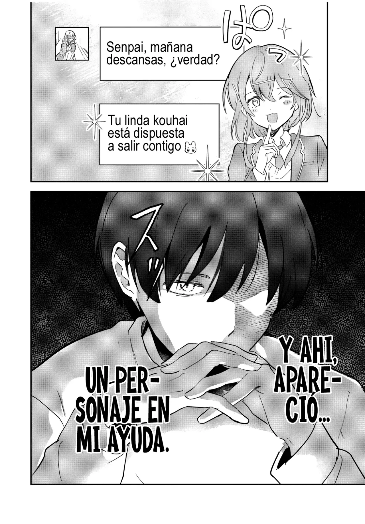 Una comedia romántica de reencarnación de un héroe y una bruja Capitulo 9: La bruja con problemas de comunicación y la intrusa página 5