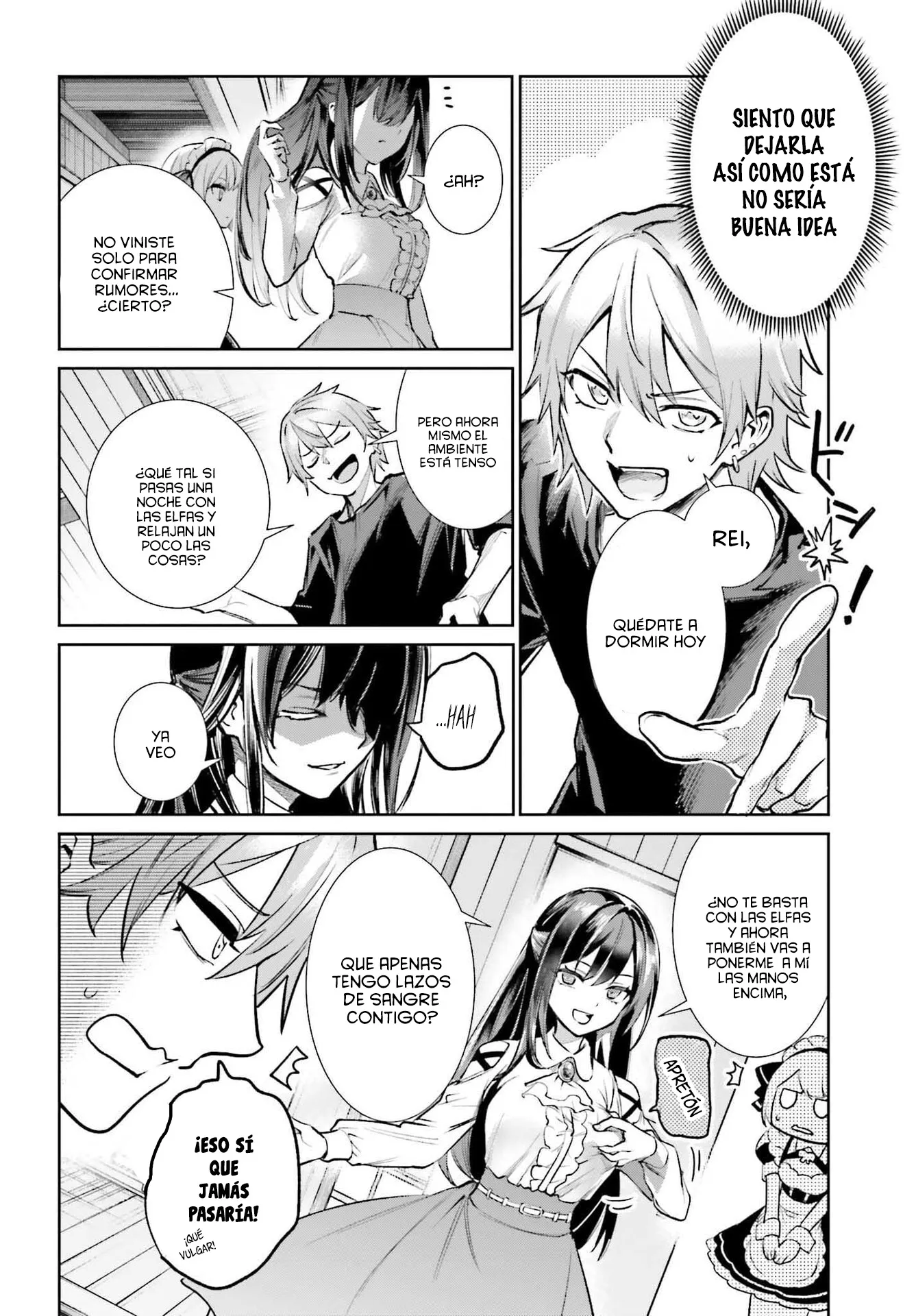 Lo que debo hacer en un mundo de juegos exclusivo para mujeres Capitulo 5.1 página 8