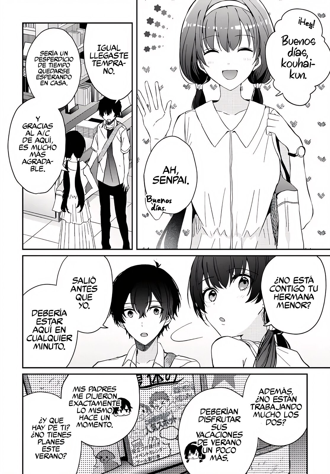 Gimai Seikatsu Capitulo 12.2 página 3