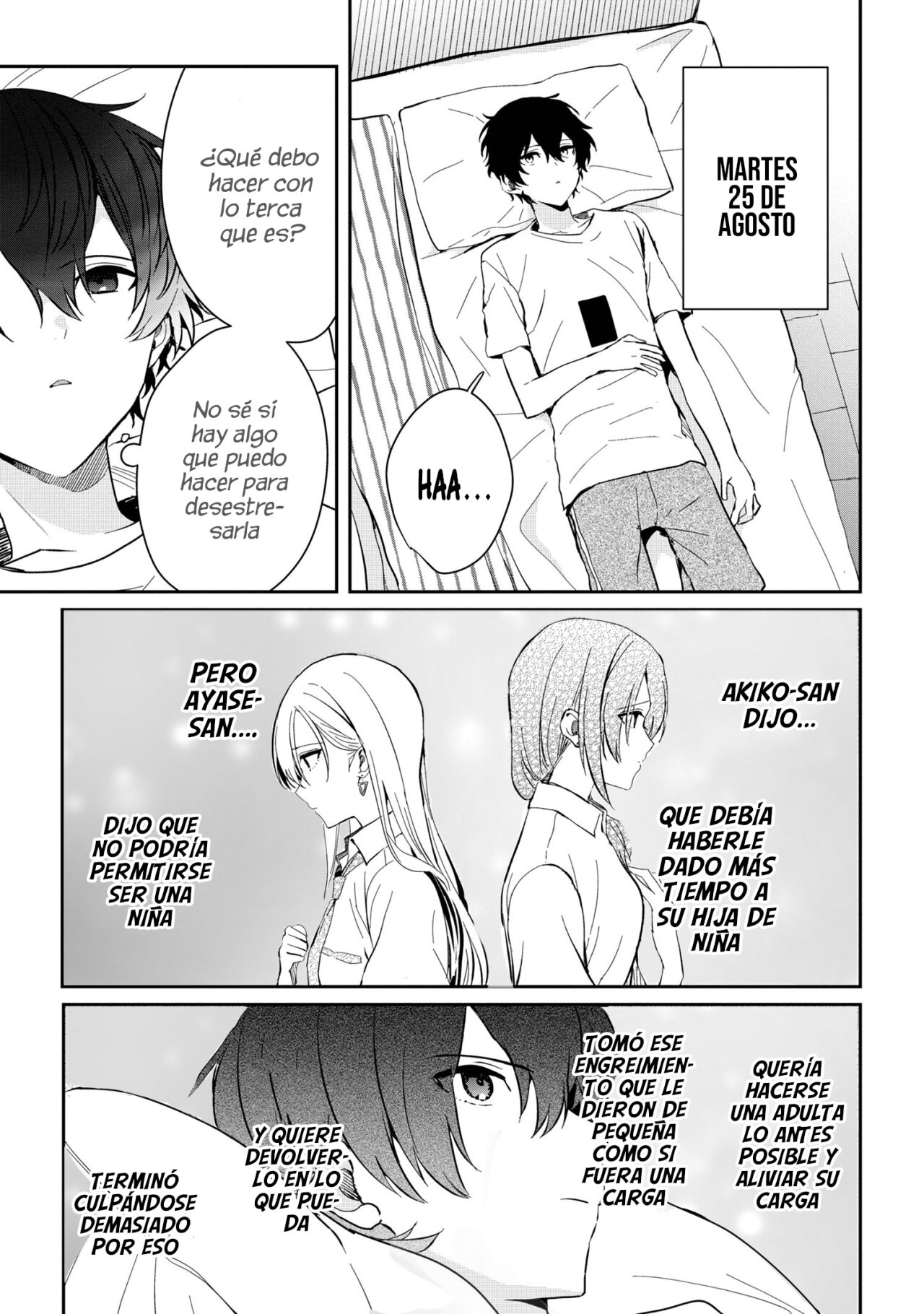 Gimai Seikatsu Capitulo 15.1 página 5