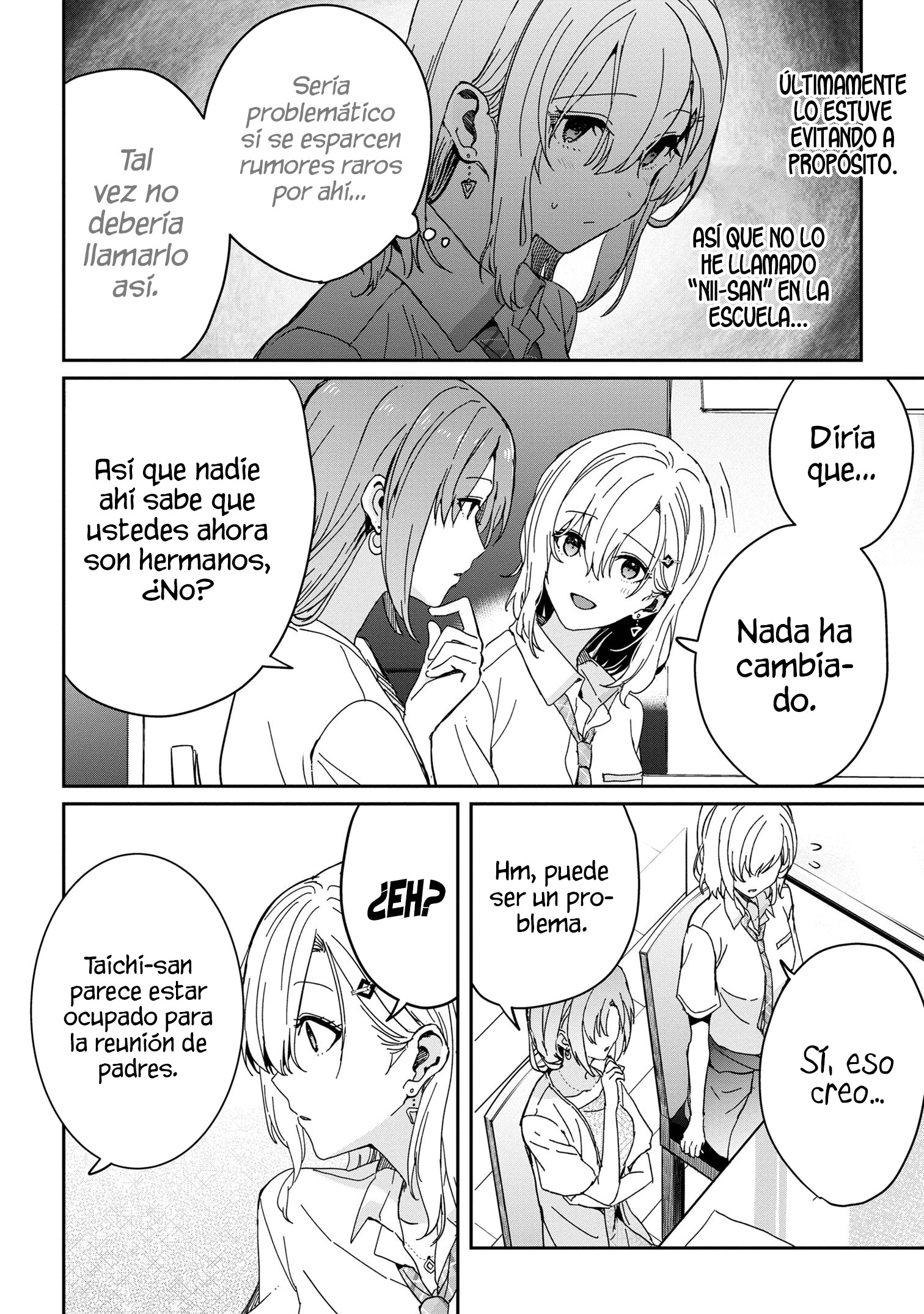 Gimai Seikatsu Capitulo 18.1 página 10