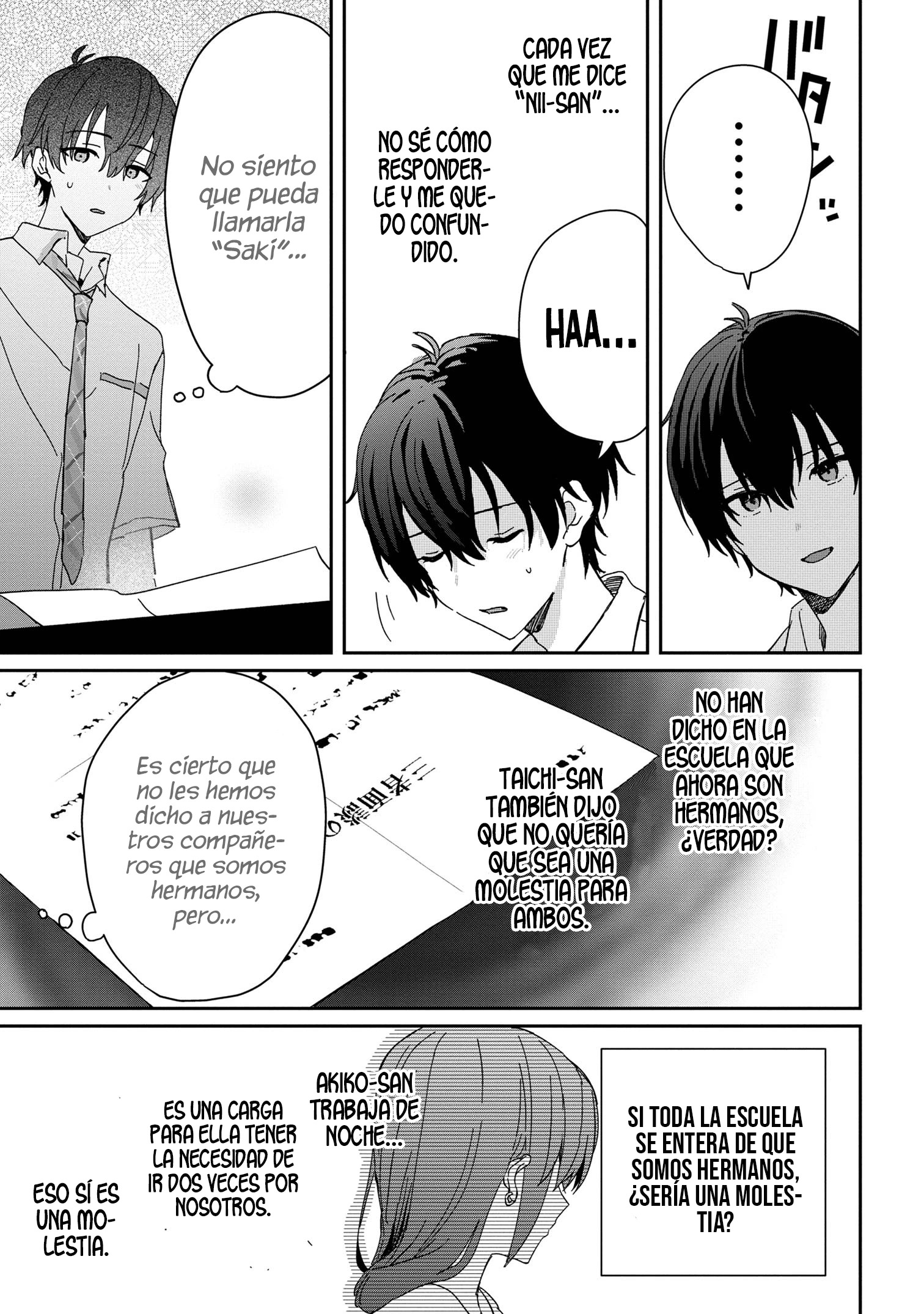 Gimai Seikatsu Capitulo 18.2 página 8