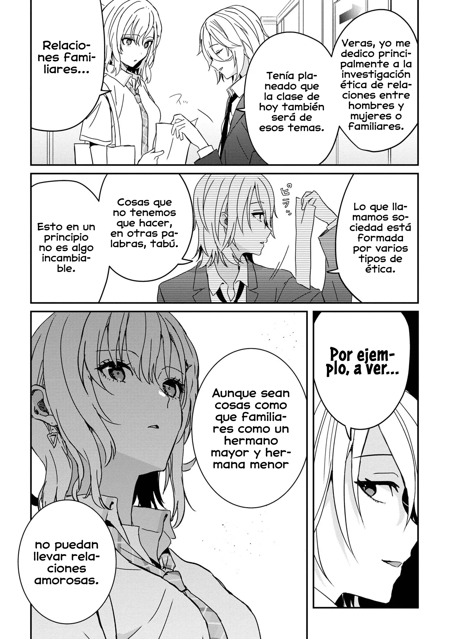 Gimai Seikatsu Capitulo 21.2 página 6