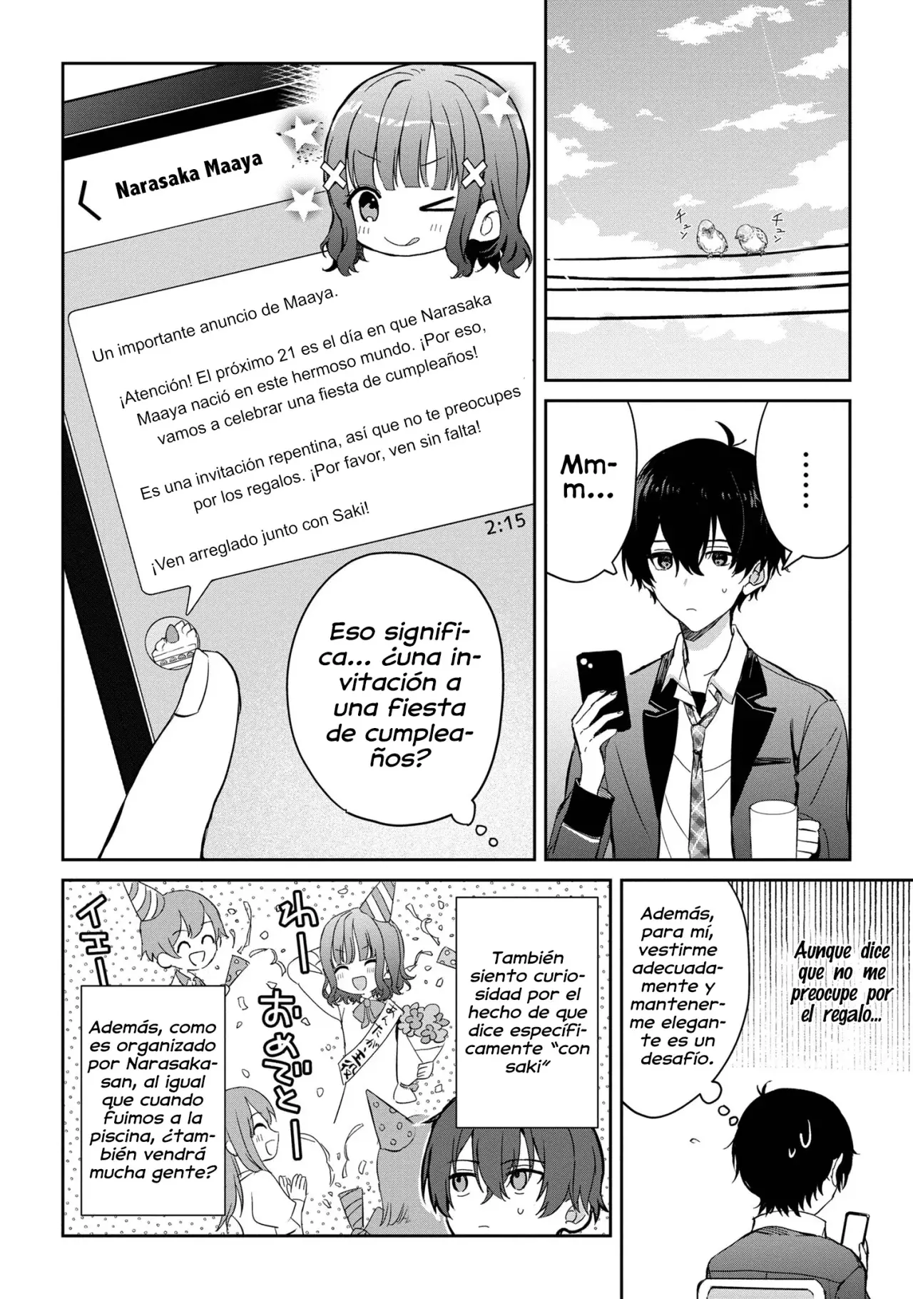 Gimai Seikatsu Capitulo 24.2 página 3