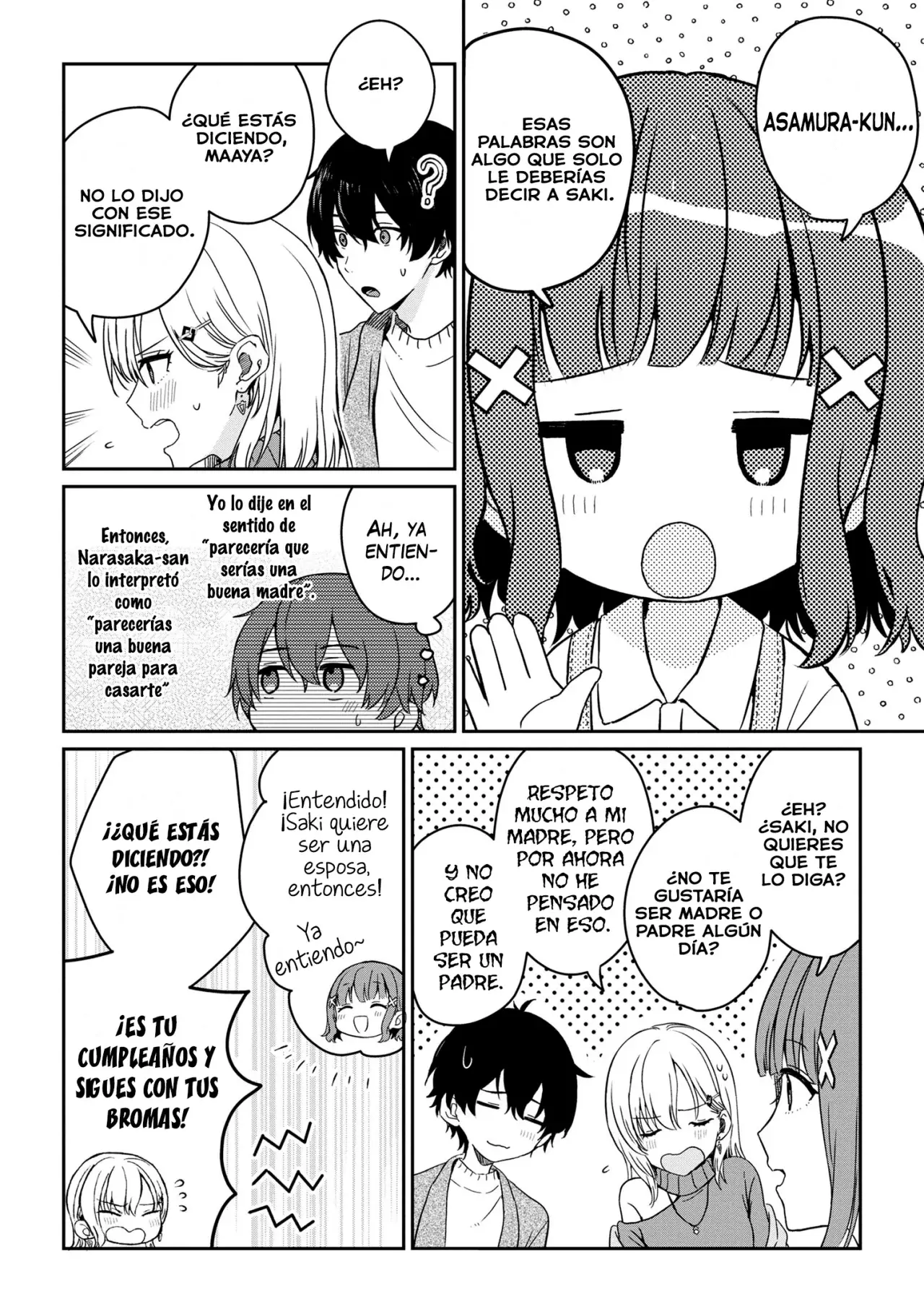 Gimai Seikatsu Capitulo 27.1 página 16