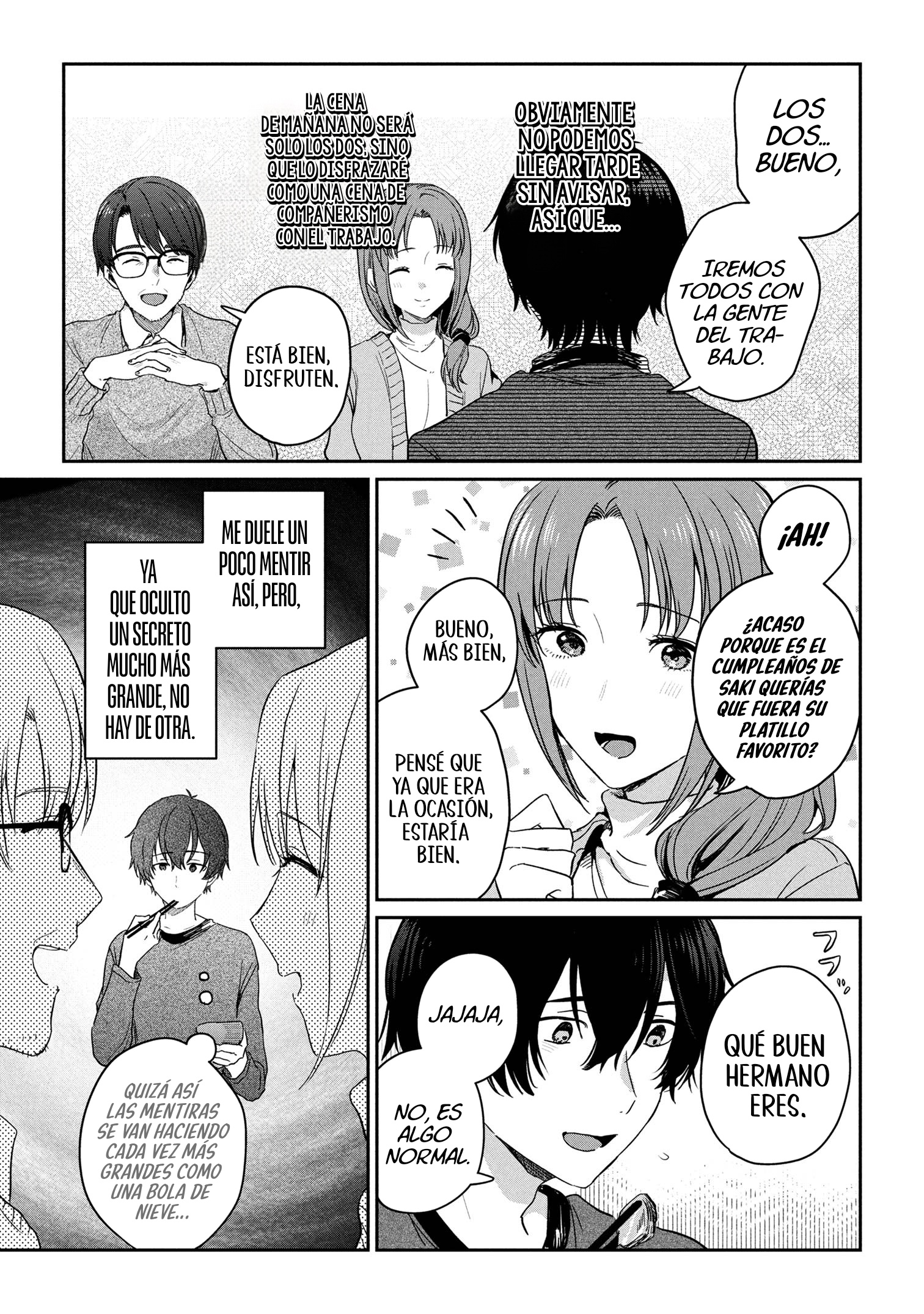 Gimai Seikatsu Capitulo 32.1 página 6