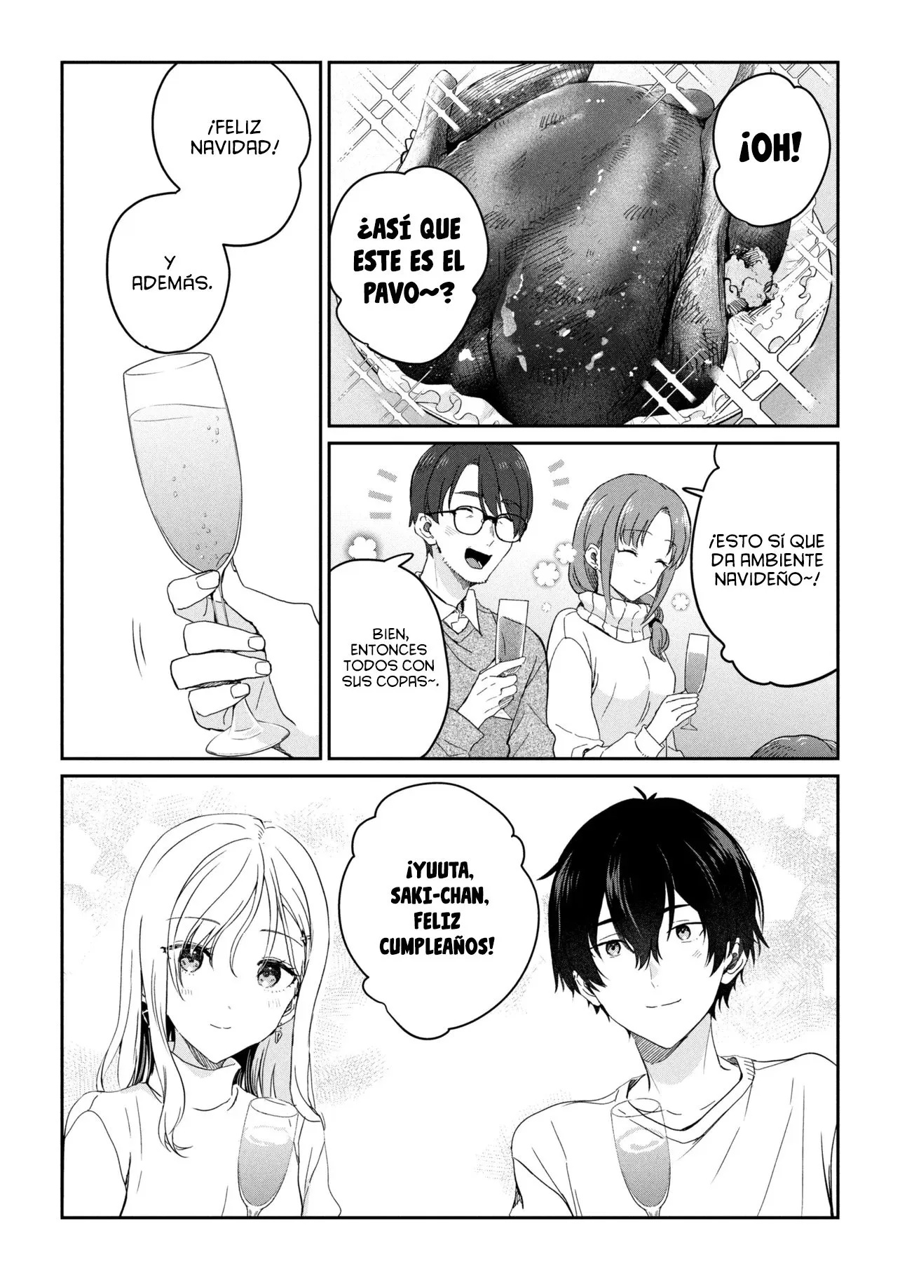 Gimai Seikatsu Capitulo 34.2 página 3