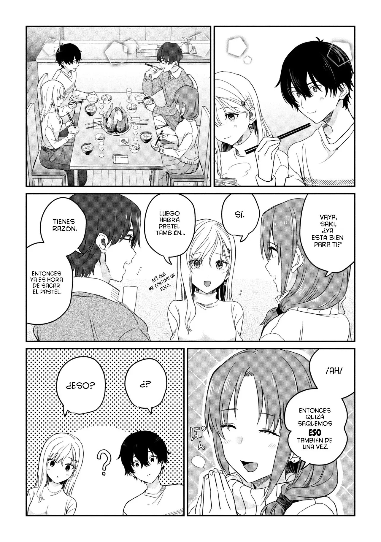 Gimai Seikatsu Capitulo 34.2 página 4
