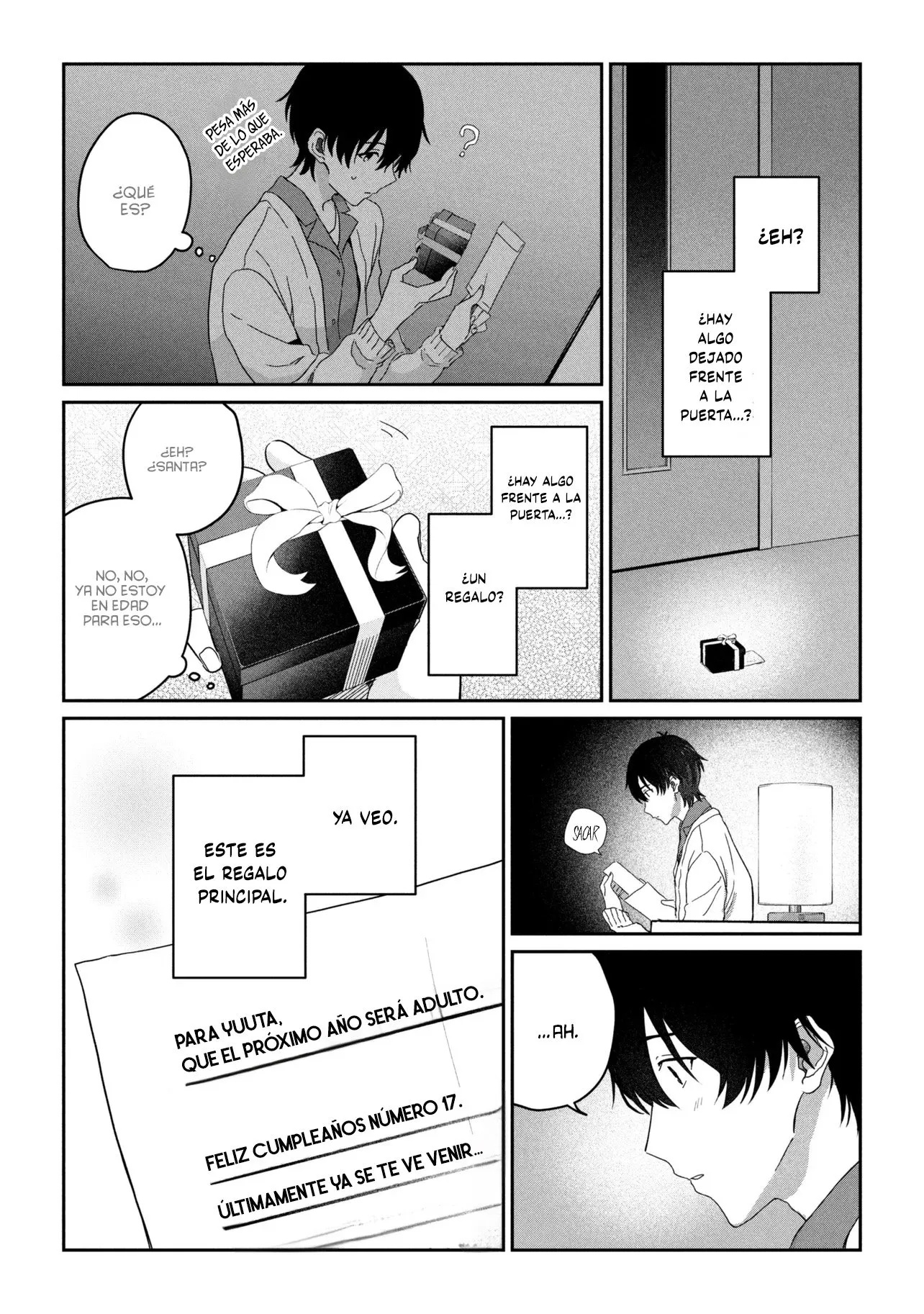 Gimai Seikatsu Capitulo 34.2 página 8