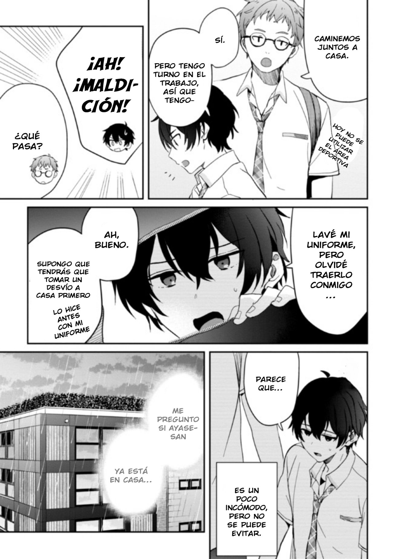 Gimai Seikatsu Capitulo 6.5 página 3