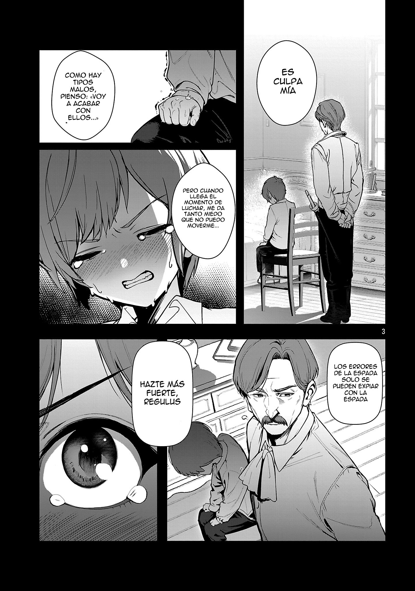 Mi papá es el 【Santo de la Espada】, mi mamá es la 【Diosa de la Espada】, y yo soy el 【Maestro de la espada del Pene】 Capitulo 1.1 página 14