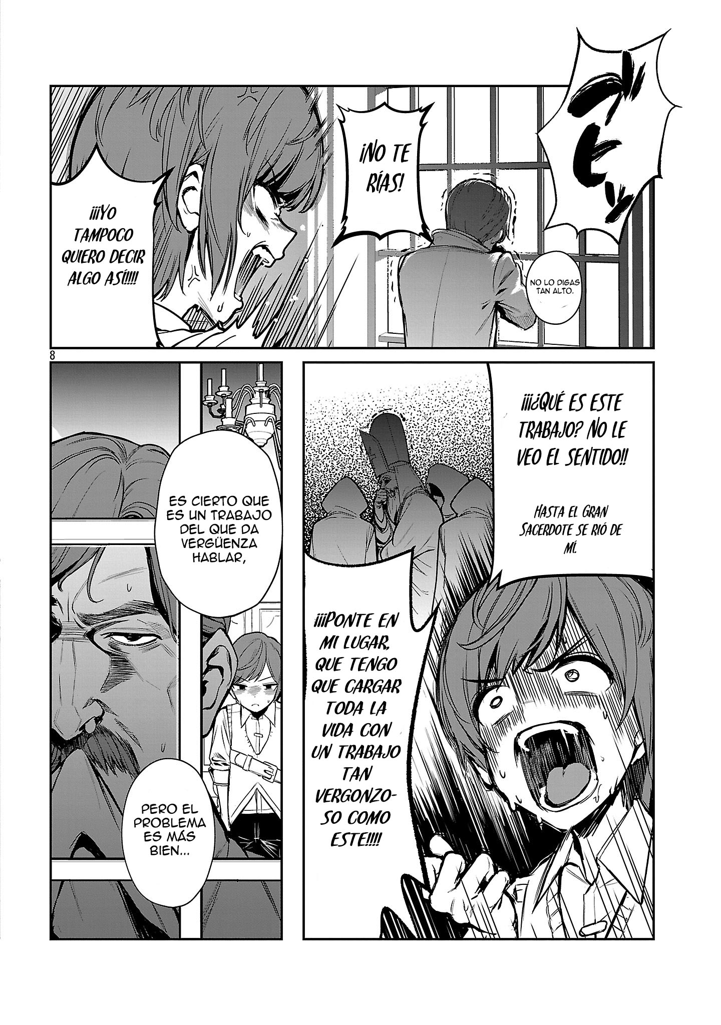 Mi papá es el 【Santo de la Espada】, mi mamá es la 【Diosa de la Espada】, y yo soy el 【Maestro de la espada del Pene】 Capitulo 1.2 página 5