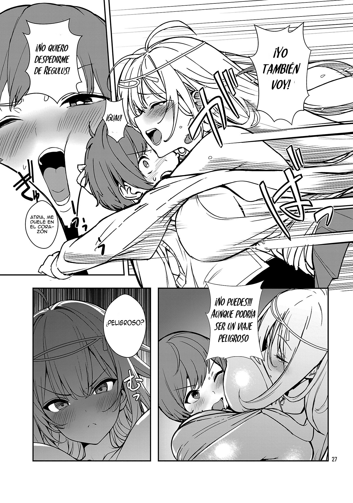 Mi papá es el 【Santo de la Espada】, mi mamá es la 【Diosa de la Espada】, y yo soy el 【Maestro de la espada del Pene】 Capitulo 1.3 página 11